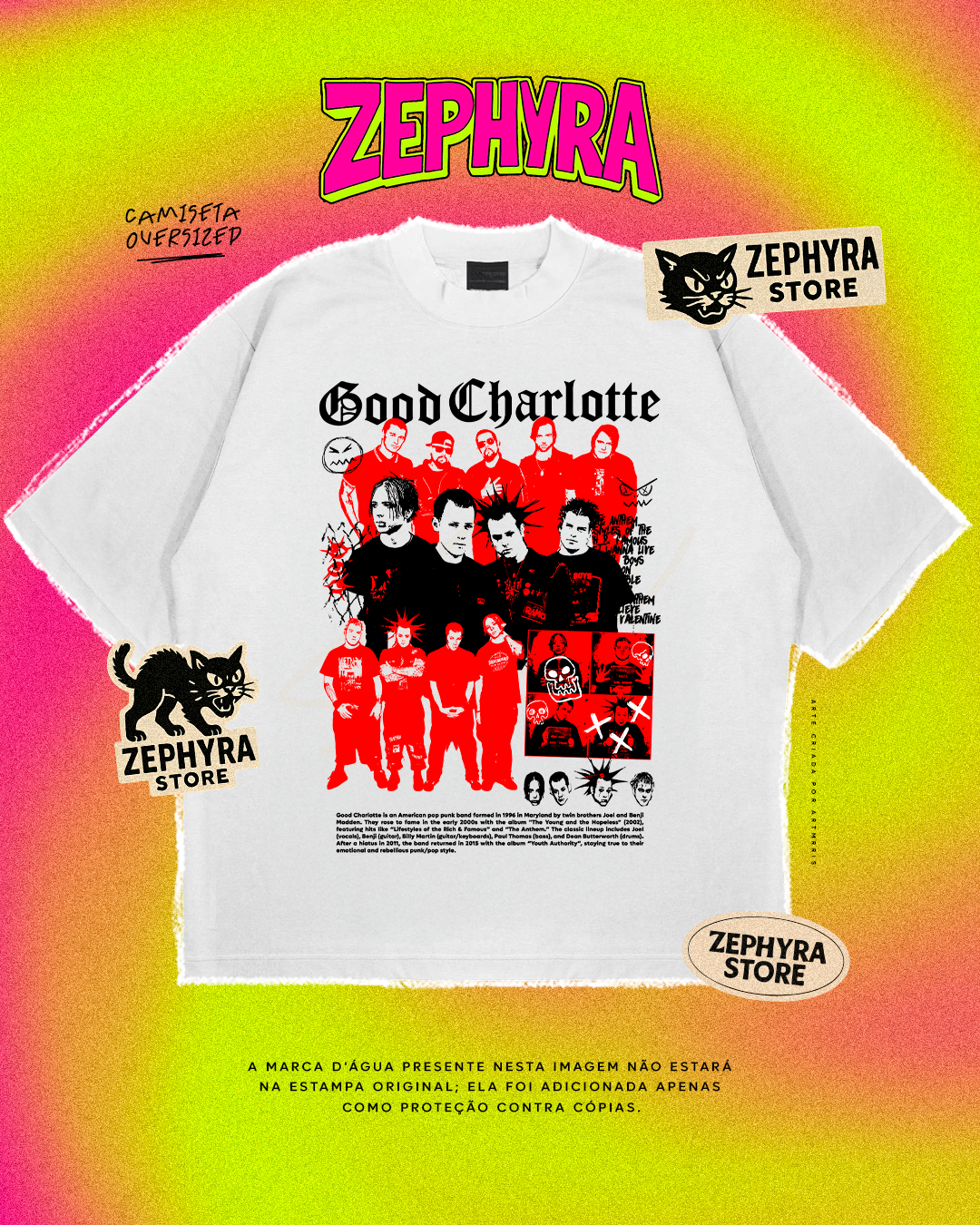 Oversized - Good Charlotte - Tour