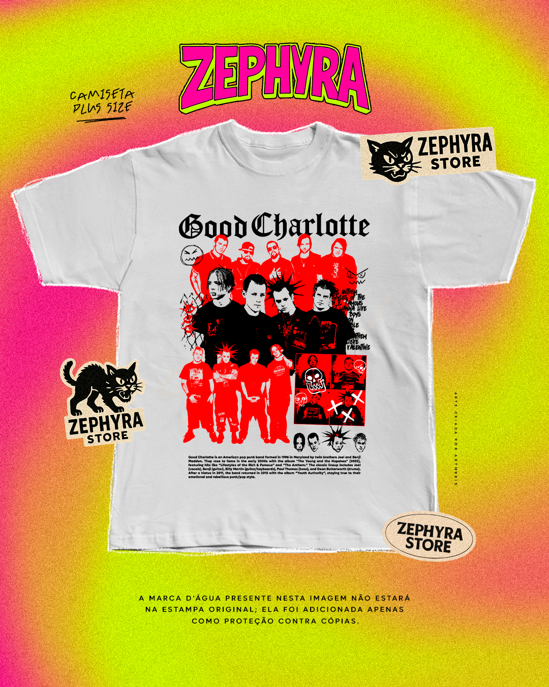 Plus Size - Good Charlotte - Tour