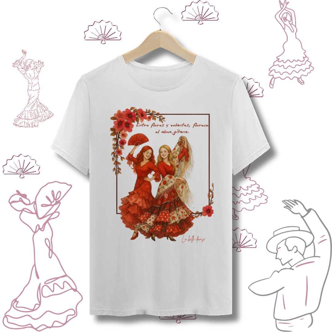 T-shirt - Dança Flamenca - Pati Fontoura e Lalita Nunes