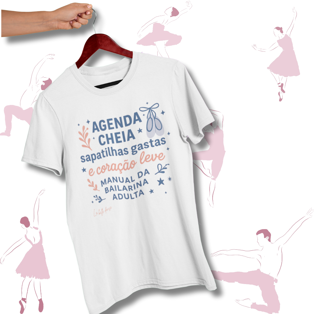 T-shirt - Manual da bailarina adulta