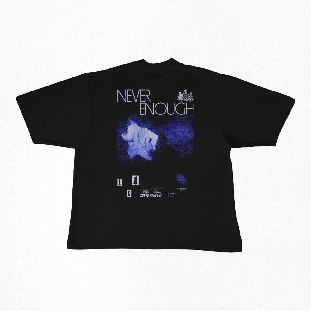 Camiseta Oversized | NEVER ENOUGH - Daniel Caesar
