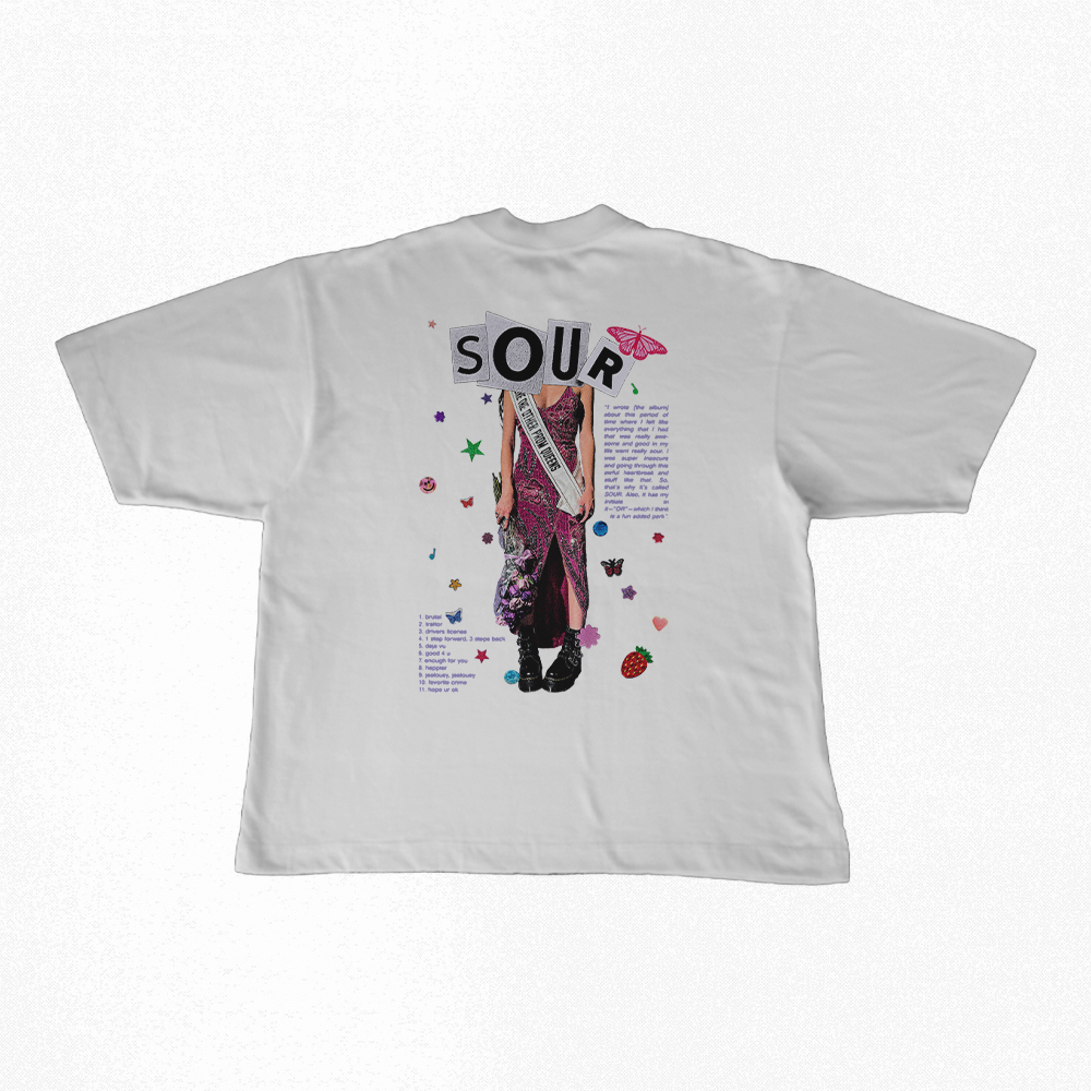 Camiseta Oversized | SOUR - Olivia Rodrigo