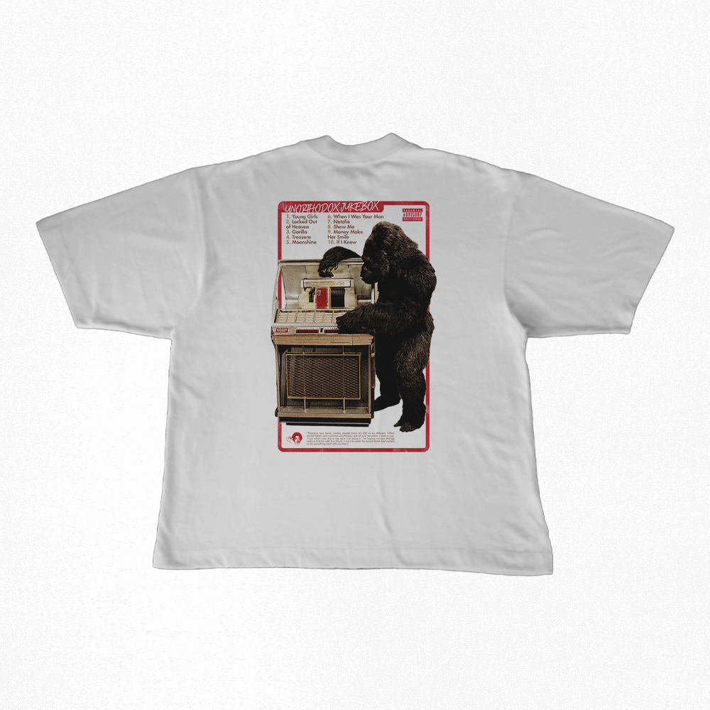 Camiseta Oversized | Unorthodox Jukebox - Bruno Mars