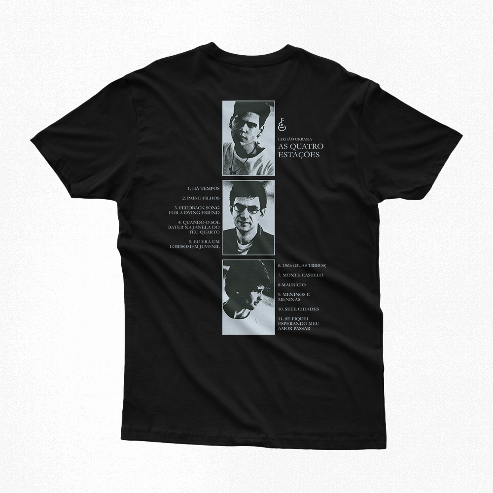 Camiseta | As Quatro Estações - Legião Urbana