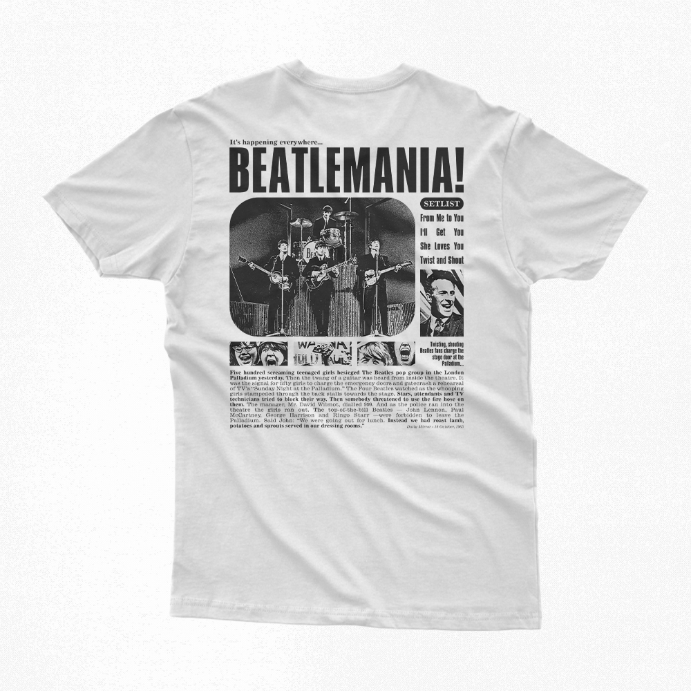 Camiseta | Beatlemania! - The Beatles