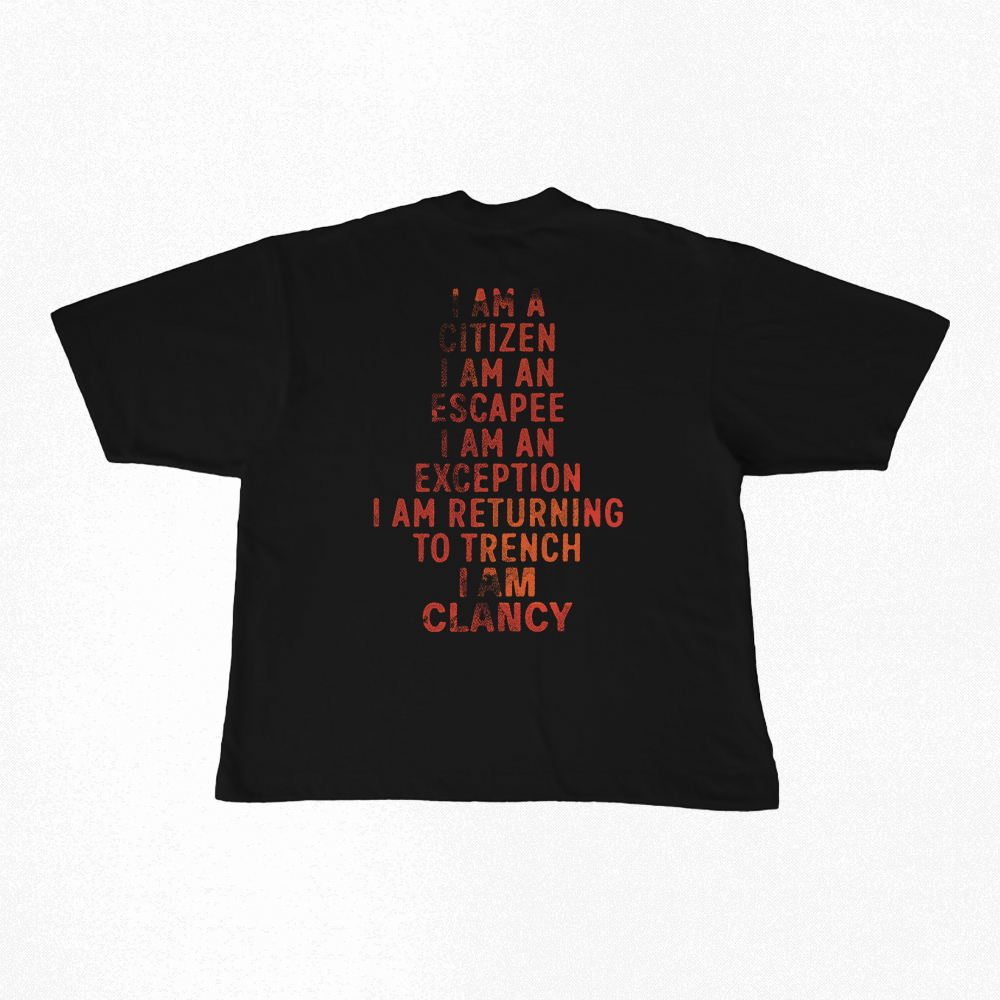 Camiseta Oversized | I Am Clancy - Twenty One Pilots