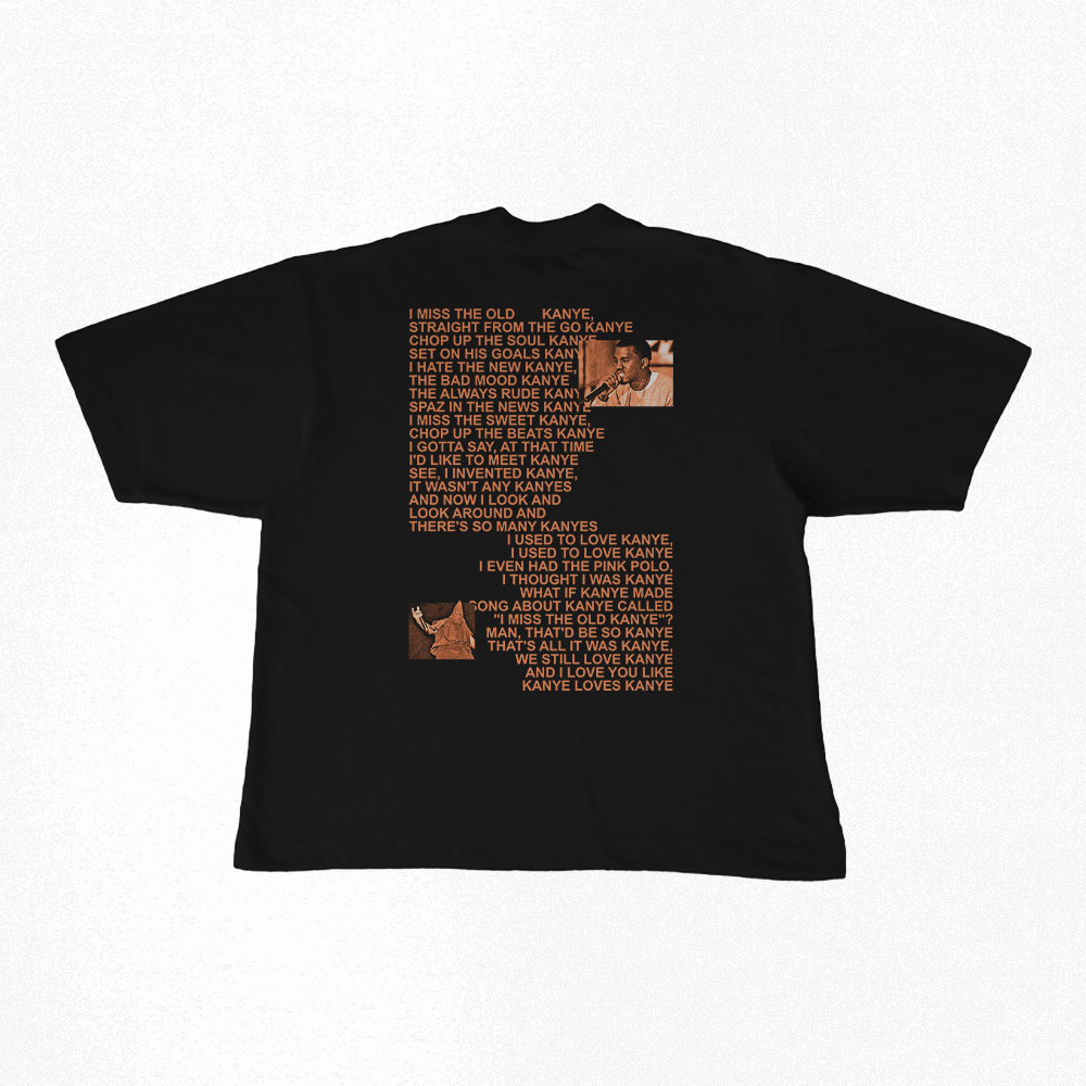 Camiseta Oversized | I Miss The Old Kanye - Kanye West