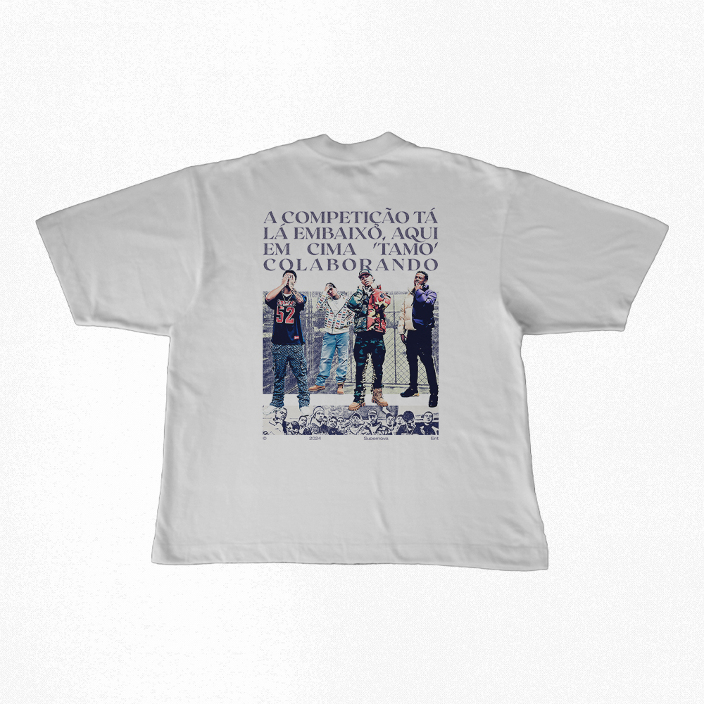 Camiseta Oversized | Os Menino da Nova - Supernova Ent