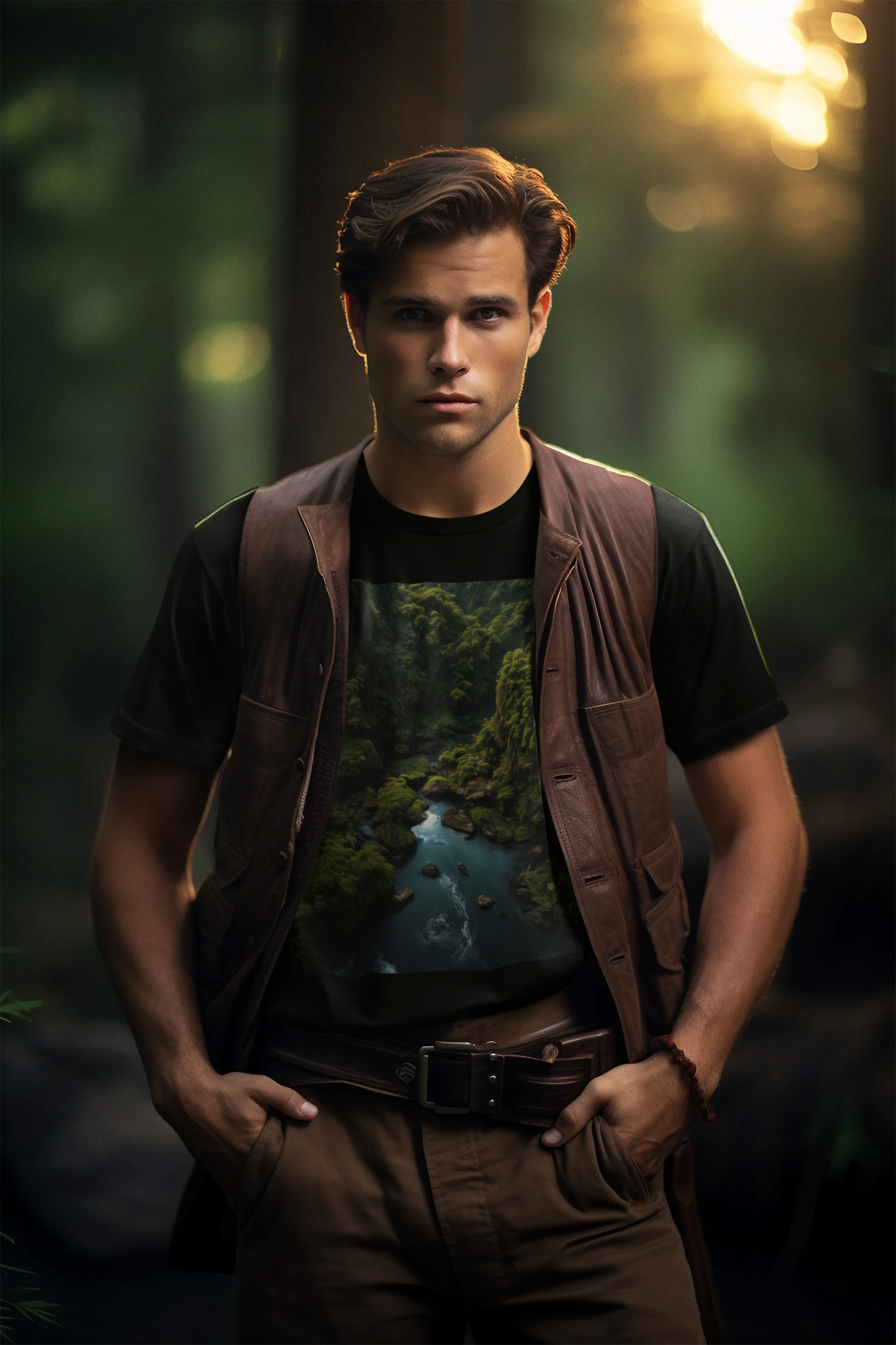 Coleção Rain Forest 11<br>T-Shirt Unissex Prime