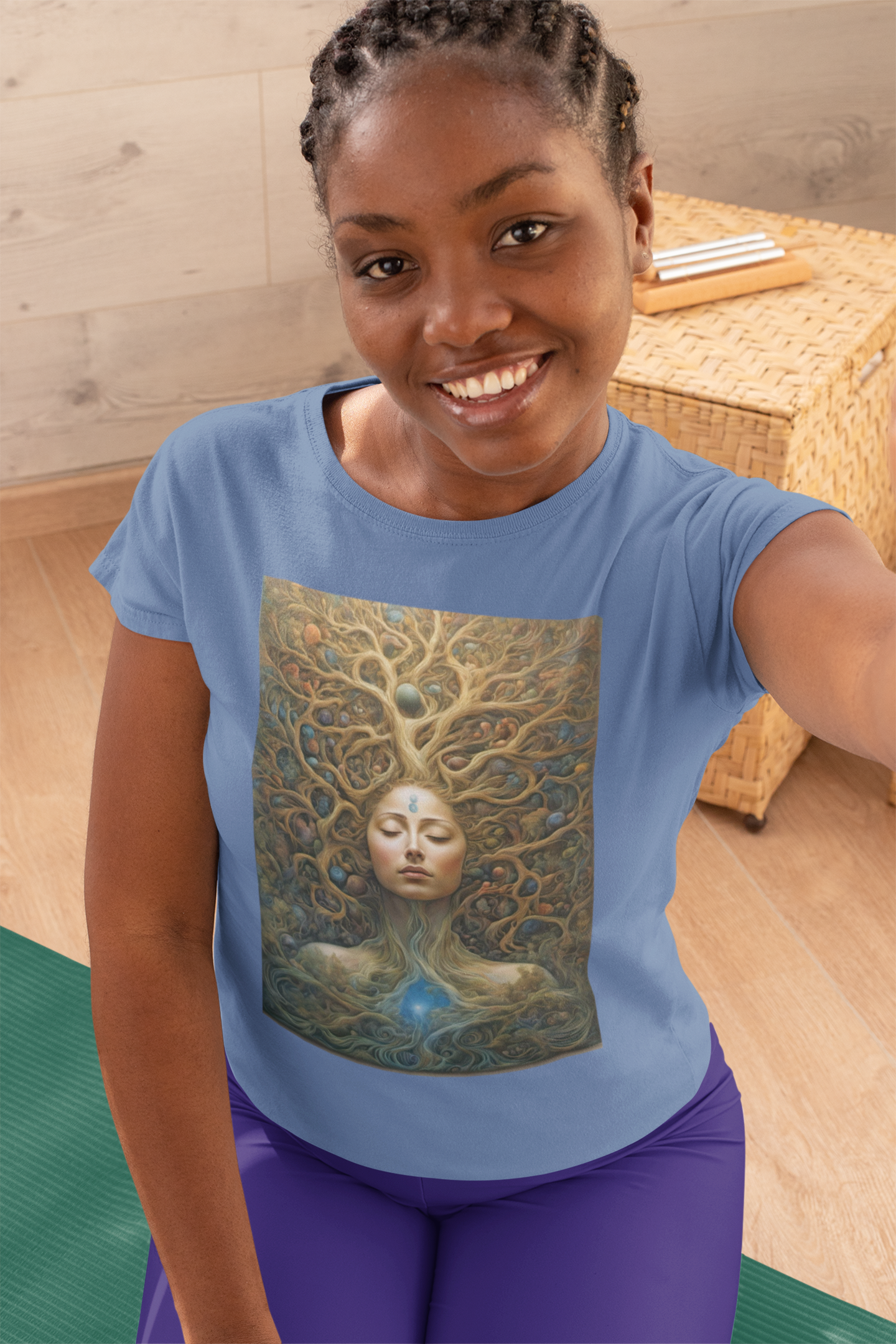 Coleção Meditare 05<br>T-Shirt Unissex Estonada