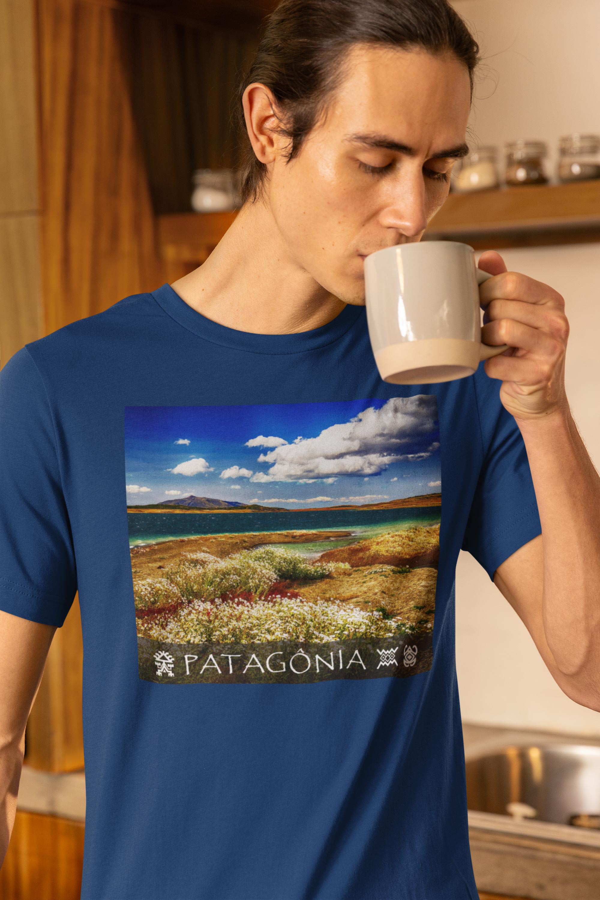 Coleção Patagônia 07<br>T-Shirt Unissex Quality