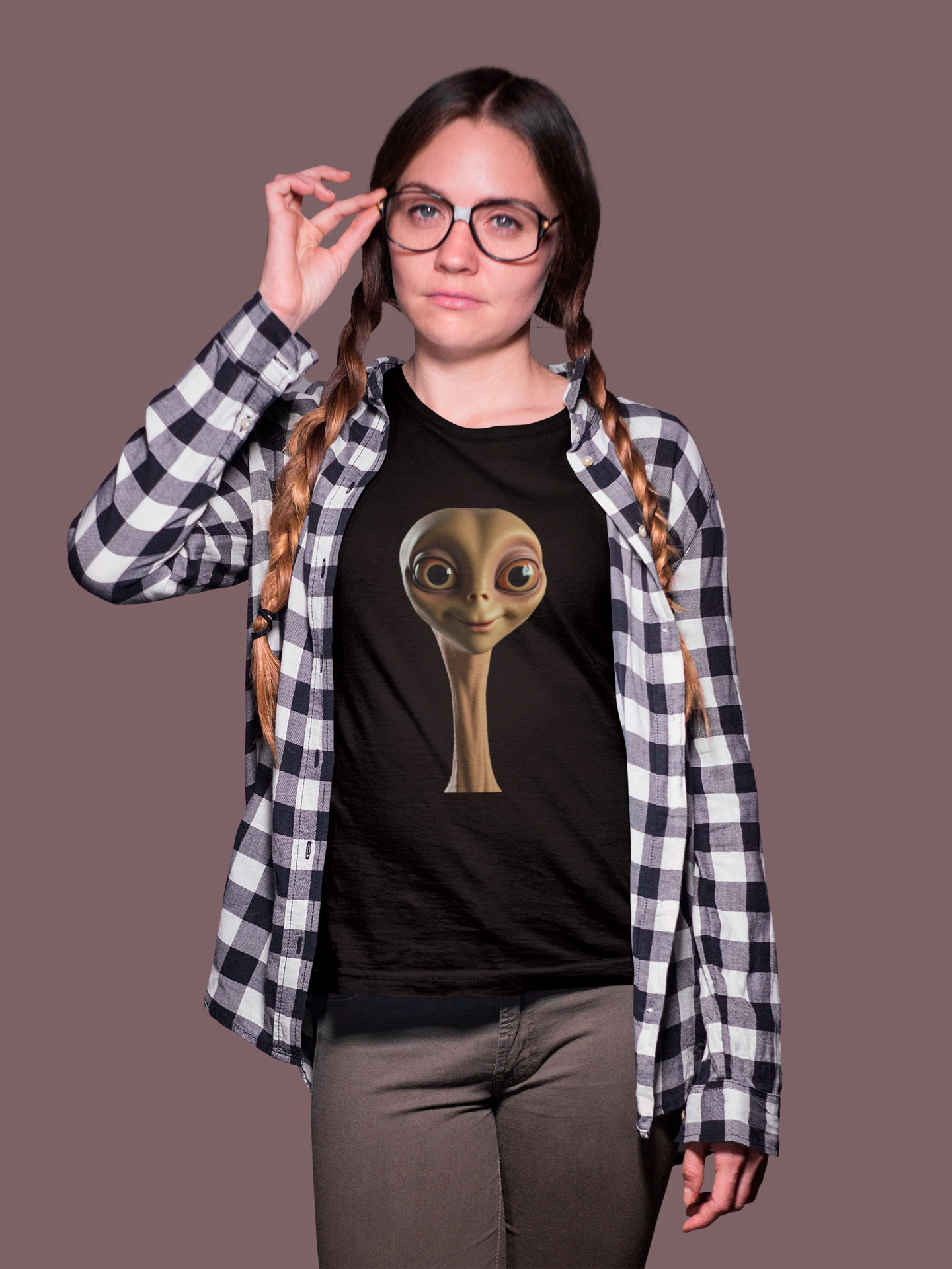 Coleção Aliens 03<br>T-Shirt Unissex Prime