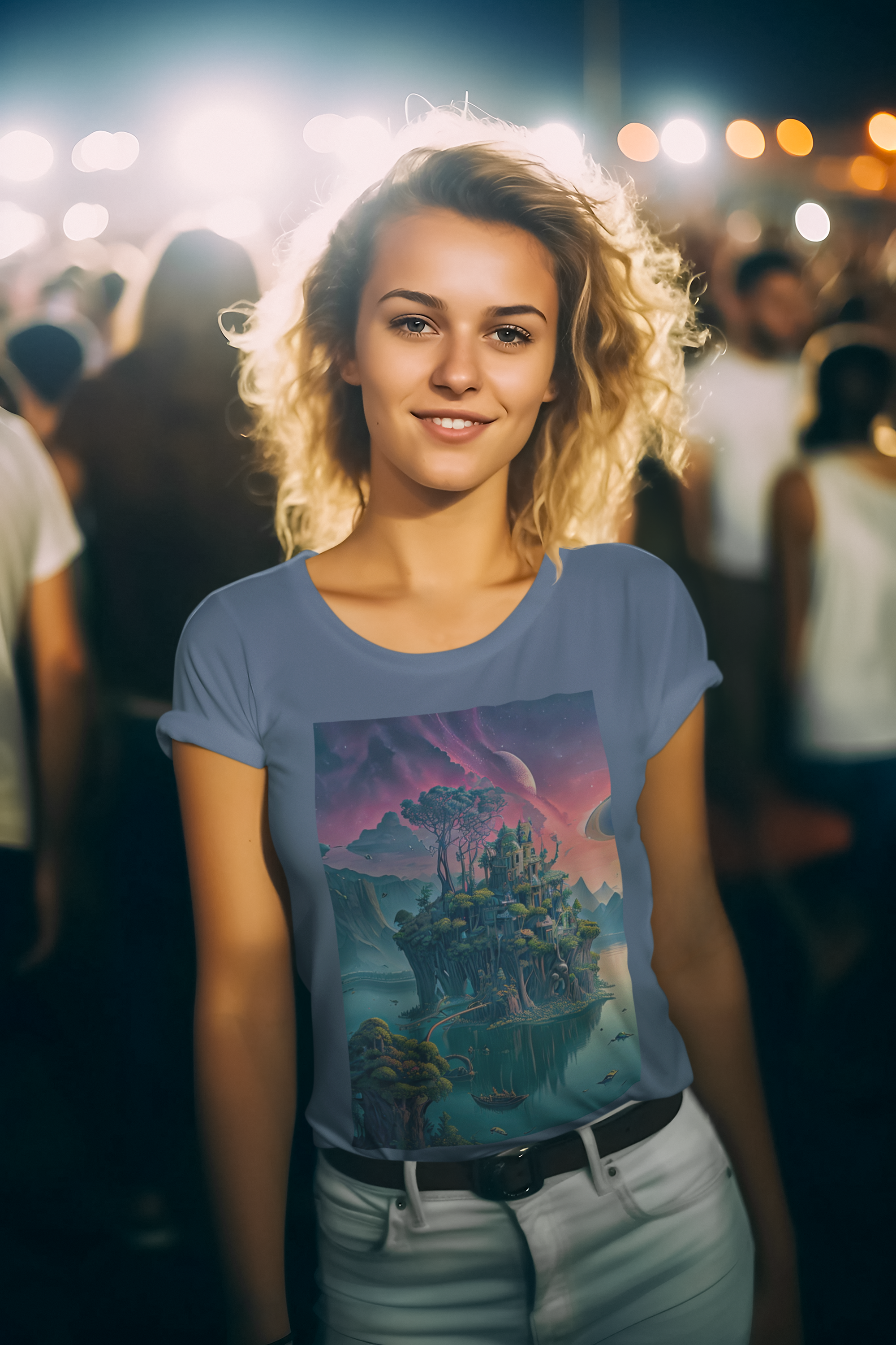 Coleção Cosmic Dreams 06<br>T-Shirt Unissex Prime