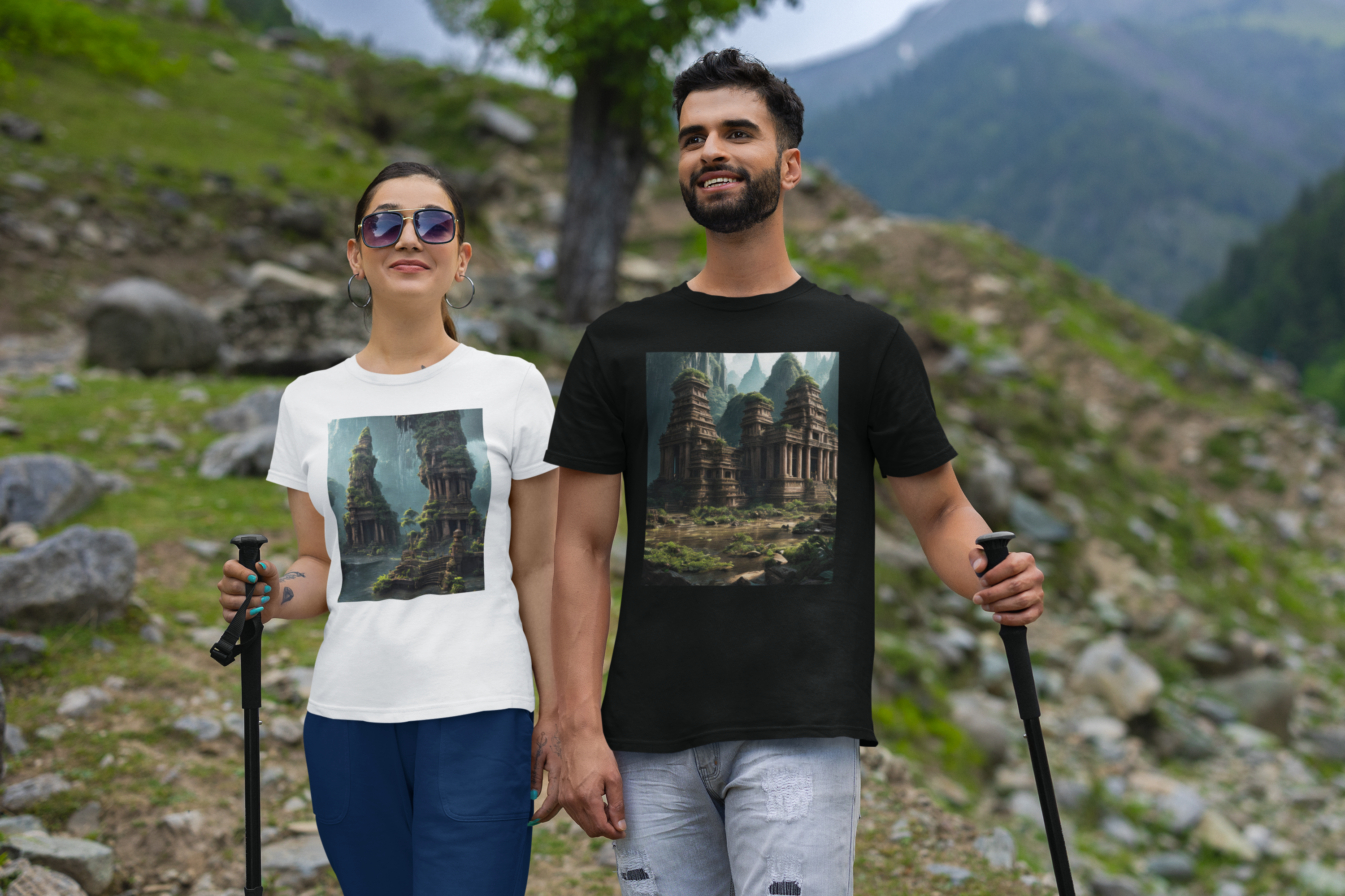 Coleção Lost Cities 04<br>T-Shirt Unissex Prime