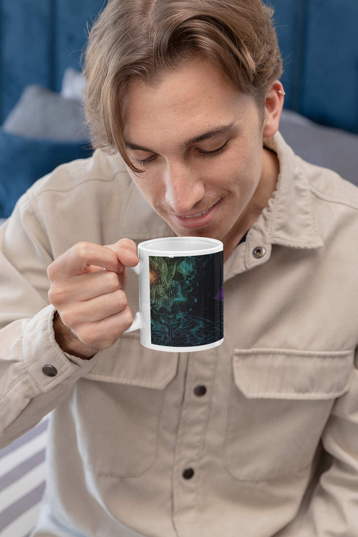 Coleção Mandalas 05 - Caneca de Porcelana
