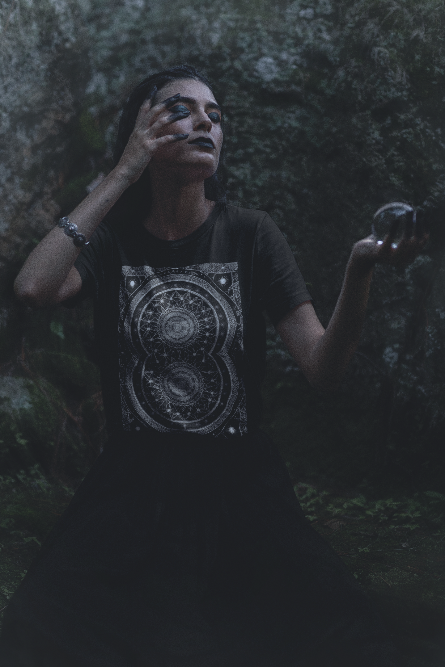 Coleção Dark & Gothic 02<br>T-Shirt Unissex Prime