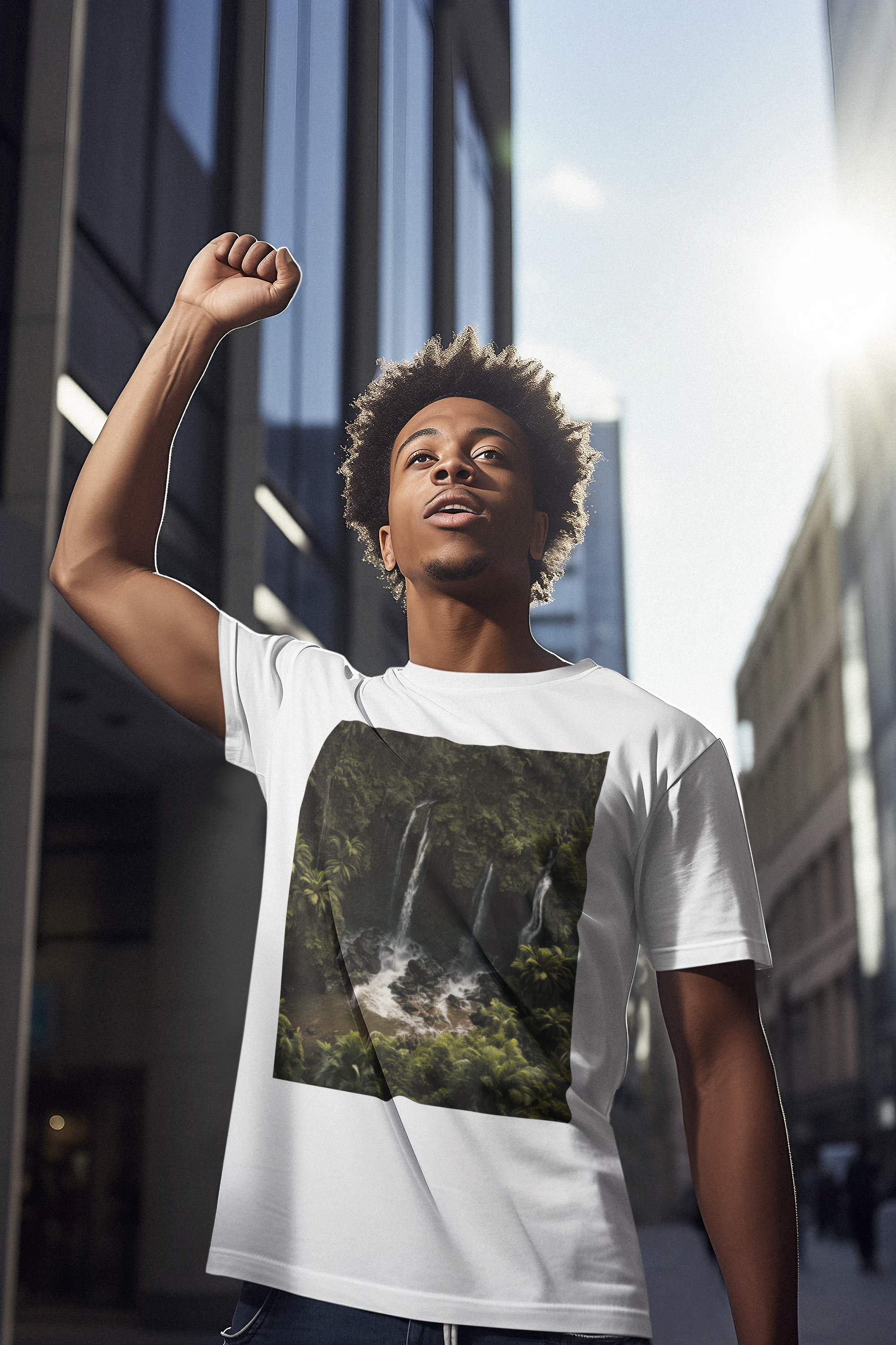 Coleção Rain Forest 03<br>T-Shirt Unissex Prime