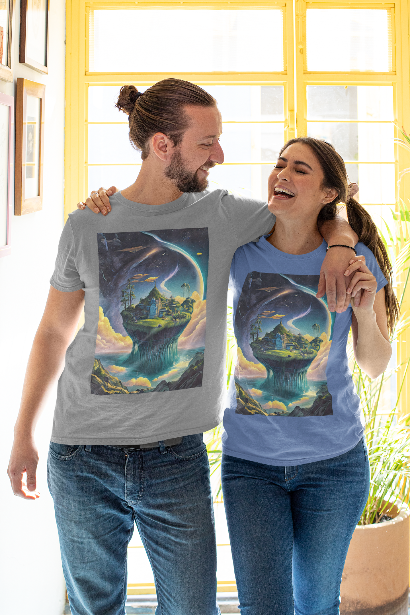 Coleção Magic & Fantasy 04<br>T-Shirt Unissex Estonada