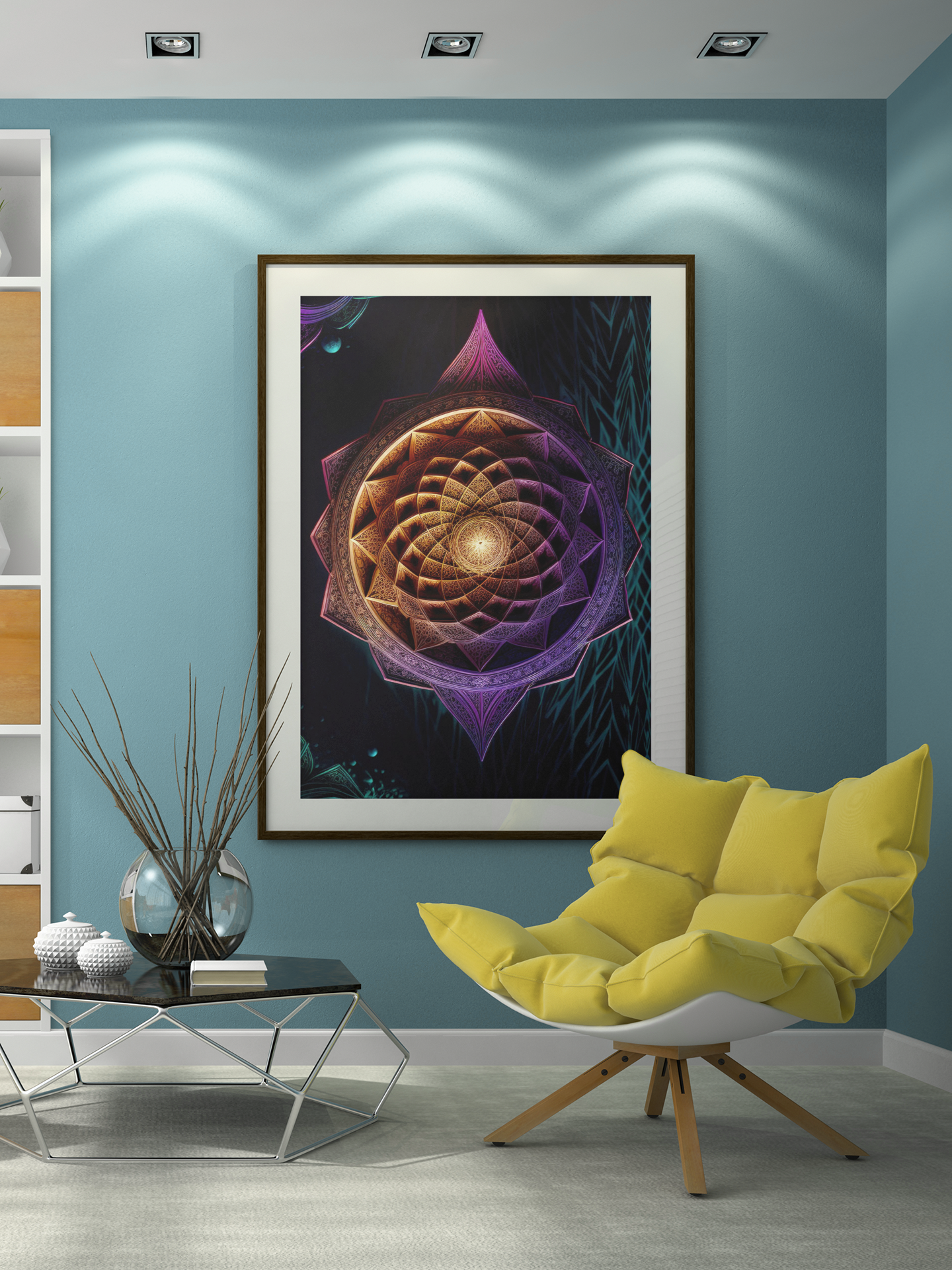Coleção Mandalas 05<br>Poster / Retrato