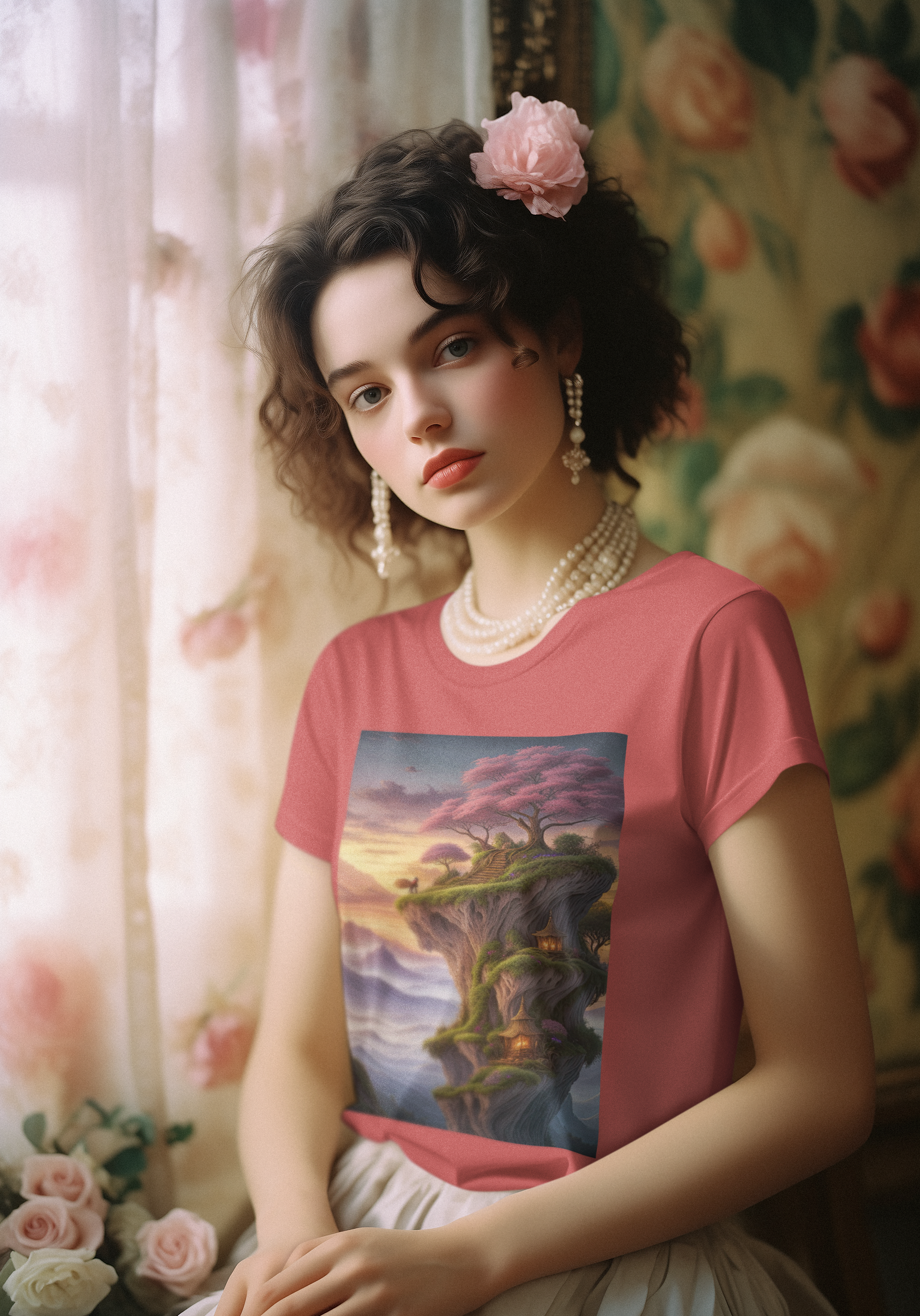 Coleção Magic & Fantasy 03<br>T-Shirt Feminina Estonada