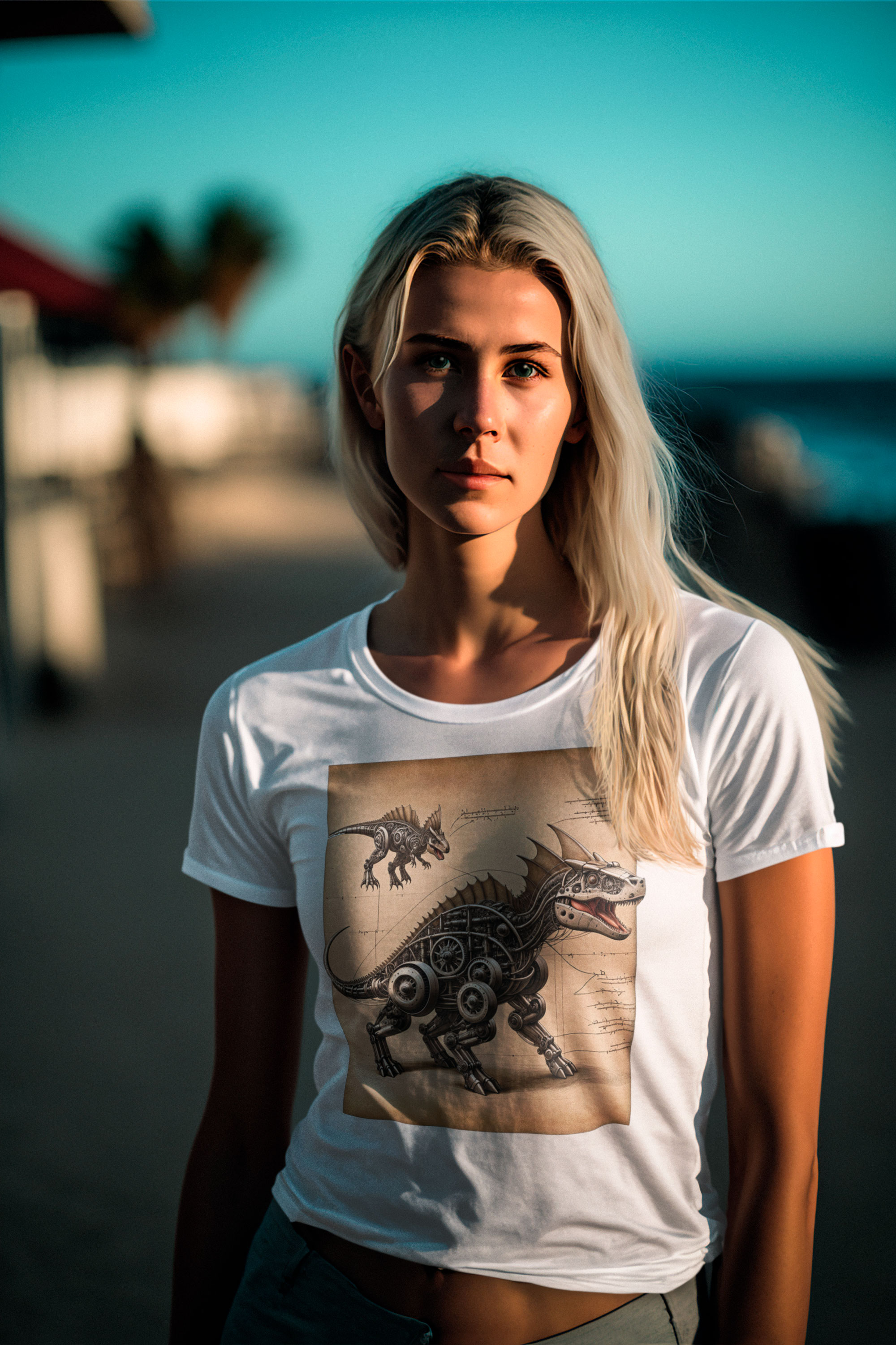 Coleção Da Vinci Imaginário 02<br>T-Shirt Feminina Prime