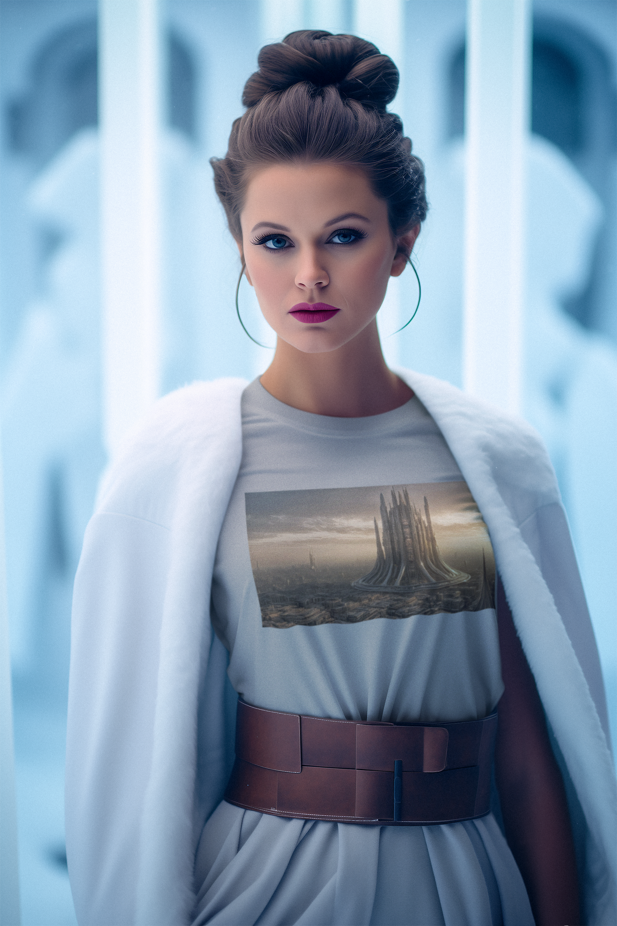 Coleção SciFi 06<br>T-Shirt Unissex Estonada
