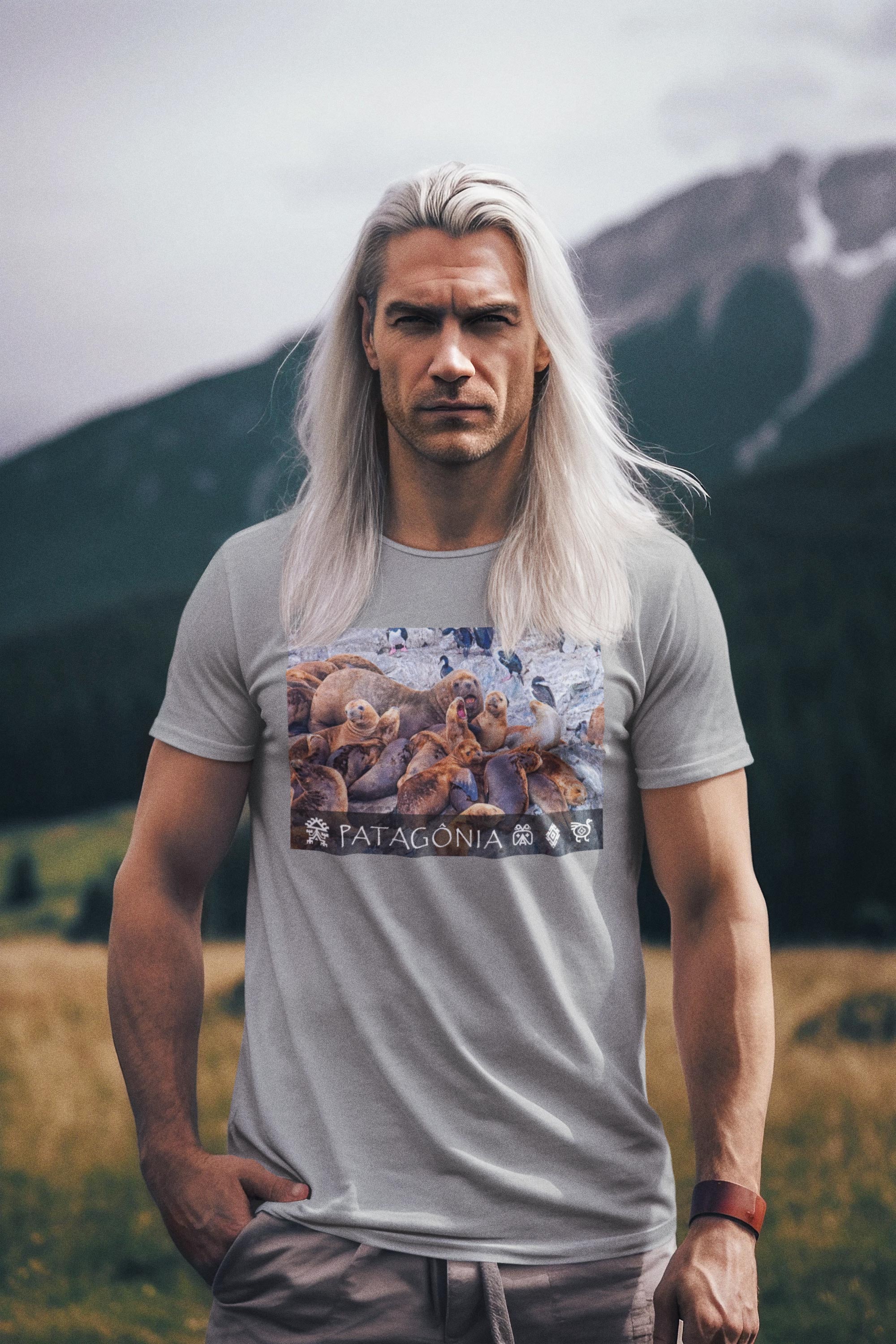 Coleção Patagônia 04<br>T-Shirt Unissex Quality