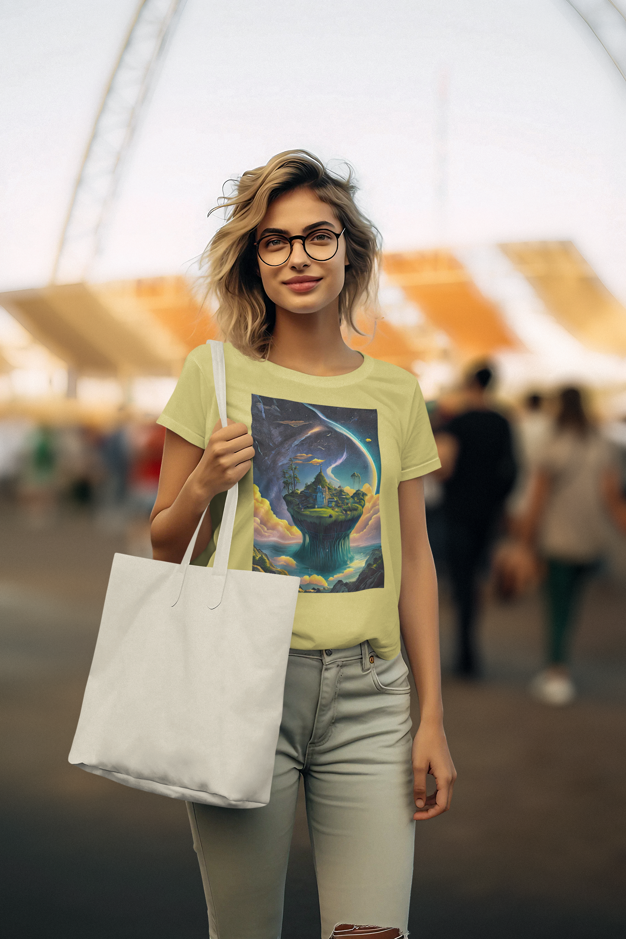 Coleção Magic & Fantasy 04<br>T-Shirt Feminina Estonada