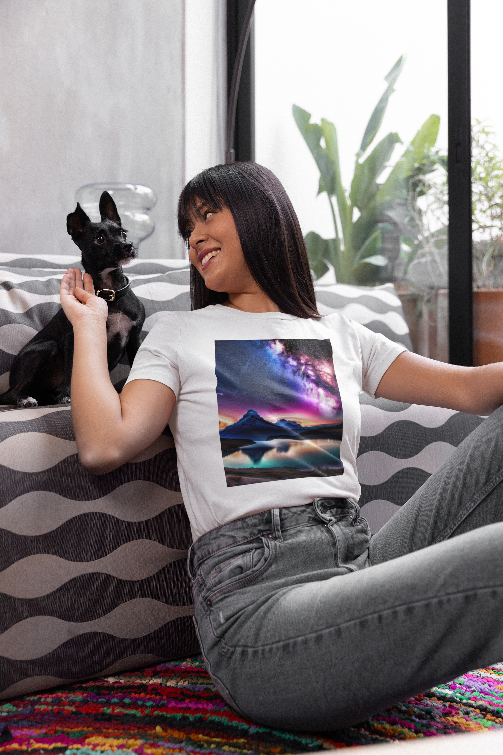 Coleção Cosmic Dreams 05<br>T-Shirt Unissex Prime