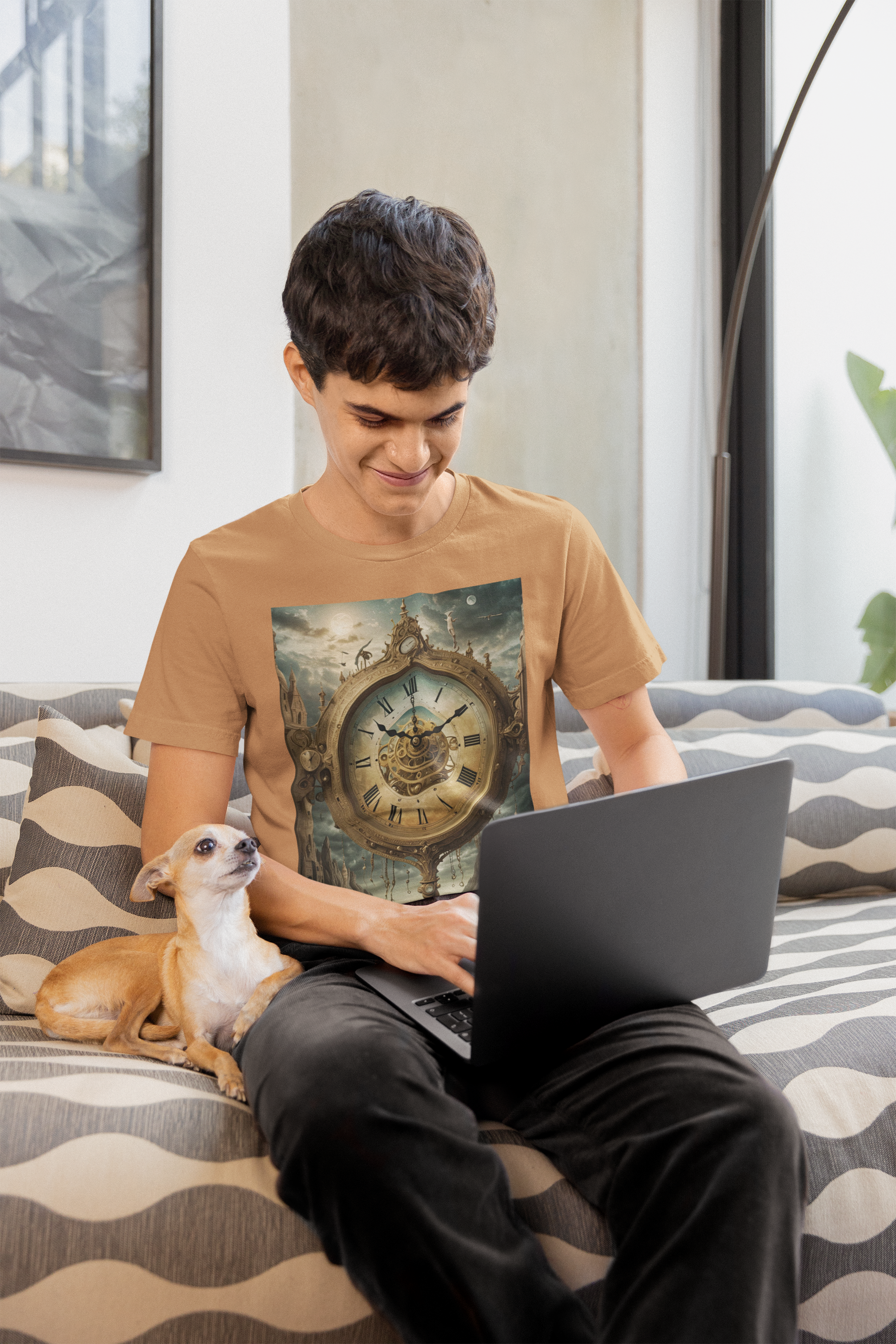 Coleção Tempus Fugit 05<br>T-Shirt Unissex Estonada