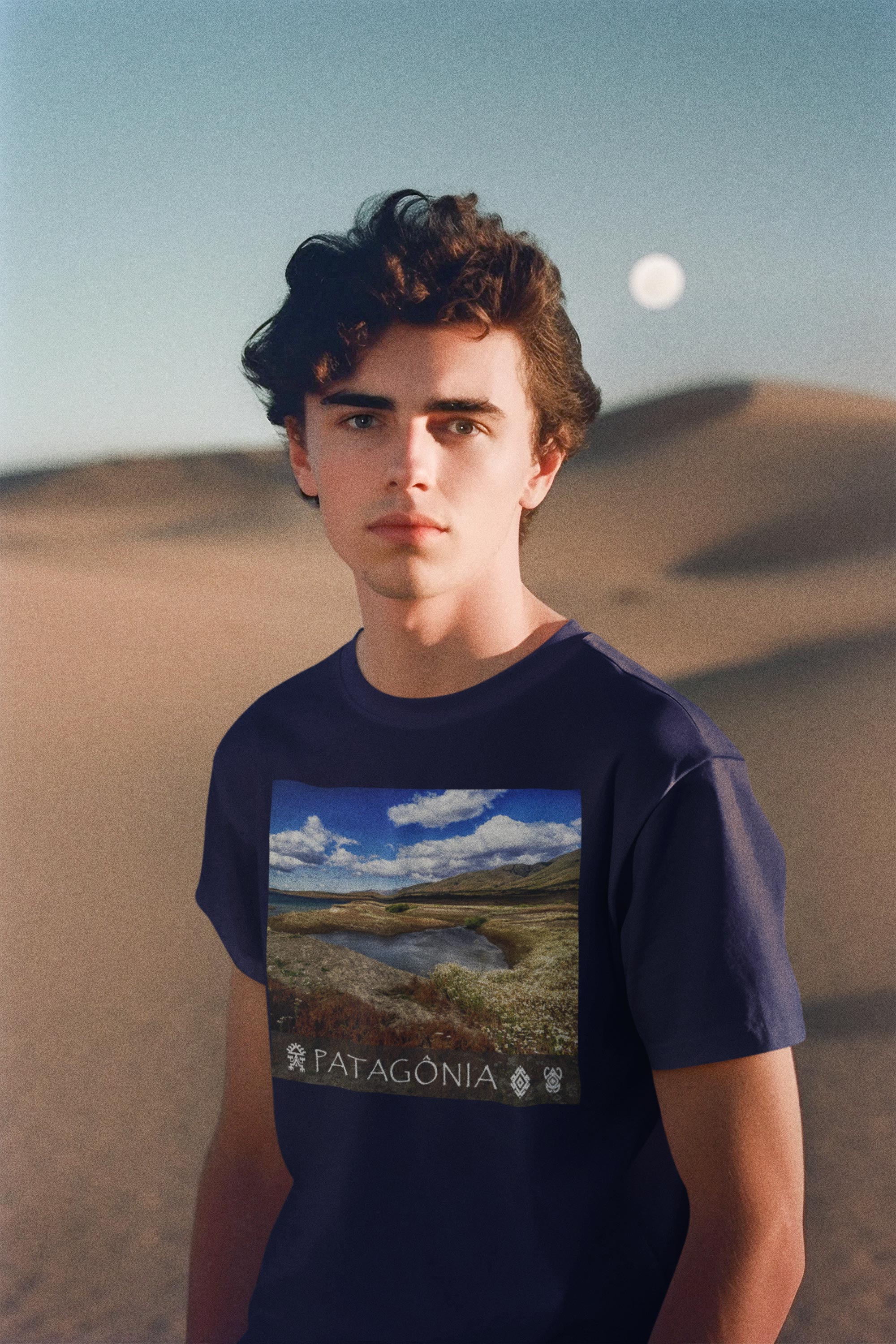 Coleção Patagônia 06<br>T-Shirt Unissex Quality