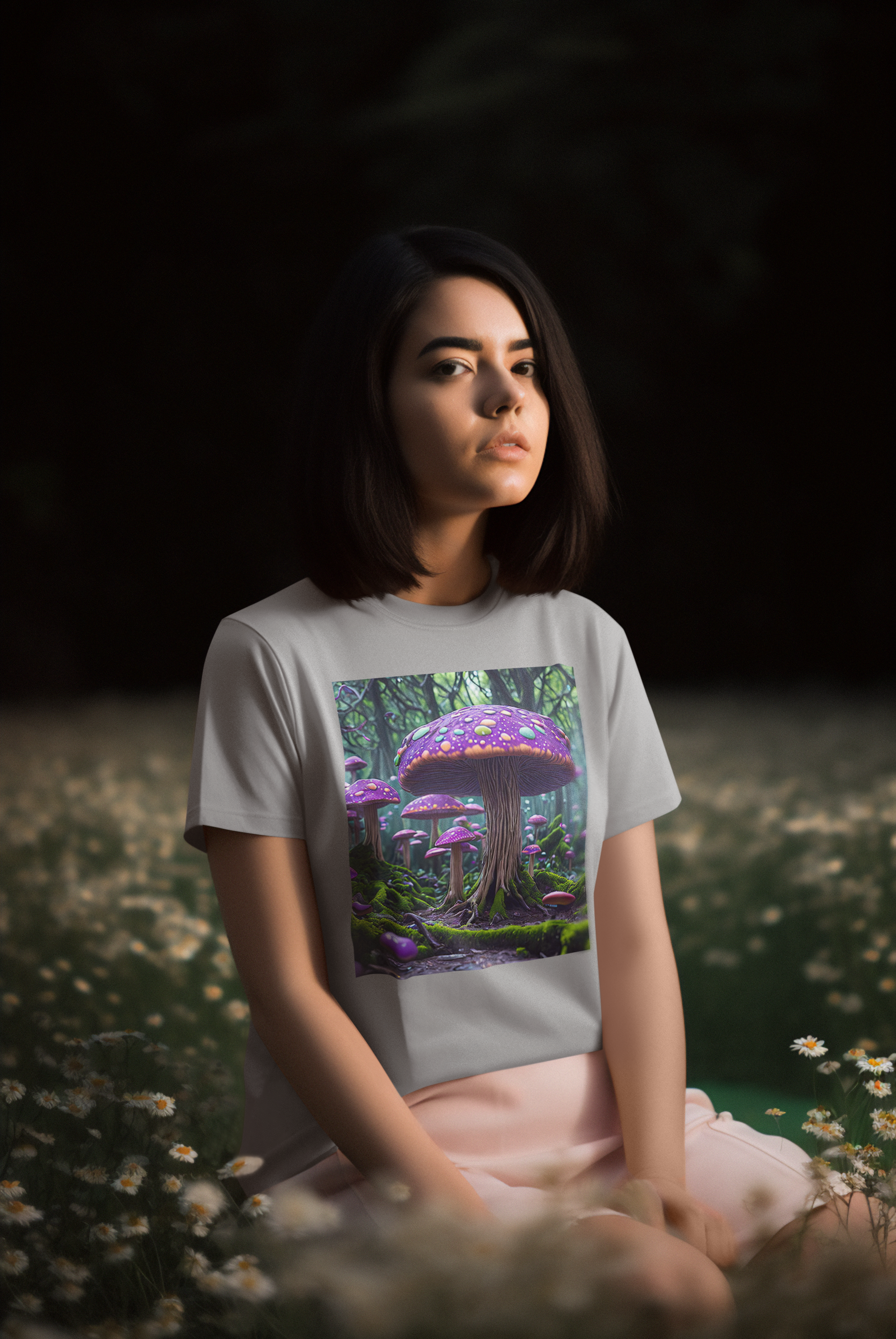Coleção Magic Mushrooms 04<br>T-Shirt Unissex Quality
