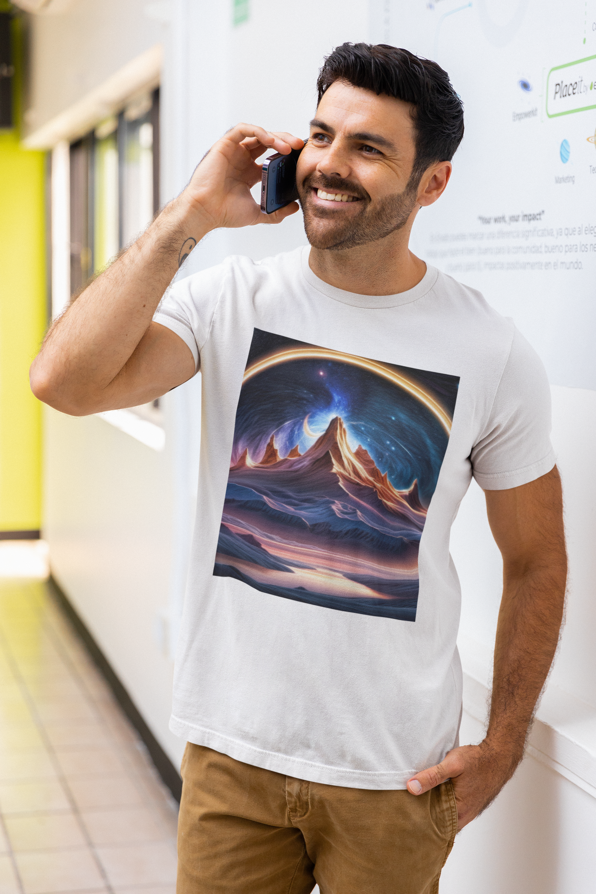 Coleção Cosmic Dreams 09<br>T-Shirt Unissex Prime