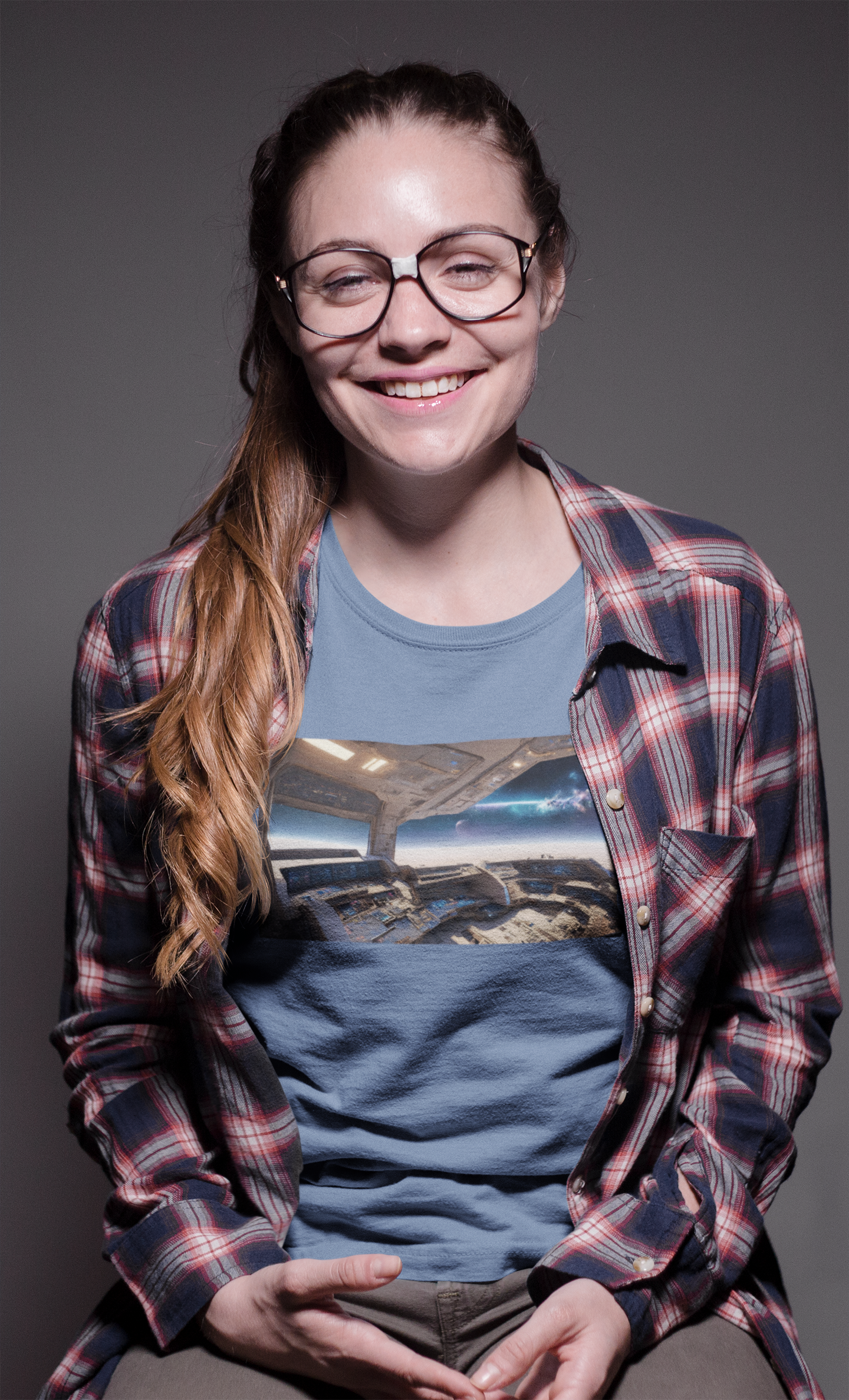 Coleção SciFi 03<br>T-Shirt Unissex Estonada