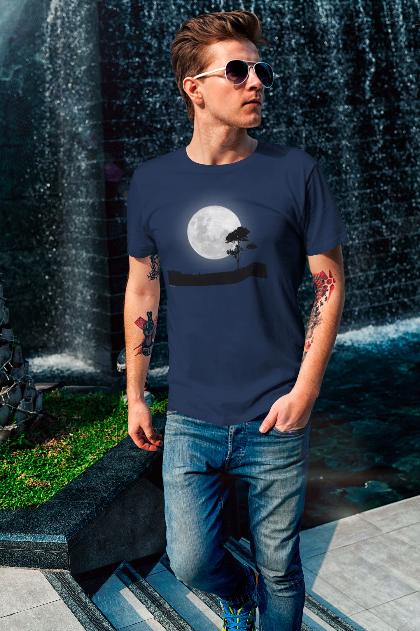 Luar no sertão<br>T-Shirt Unissex Prime