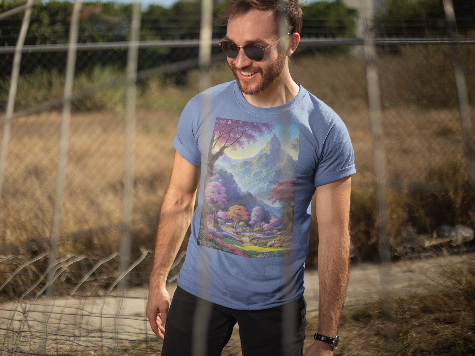 Coleção Magic & Fantasy 01<br>T-Shirt Unissex Estonada
