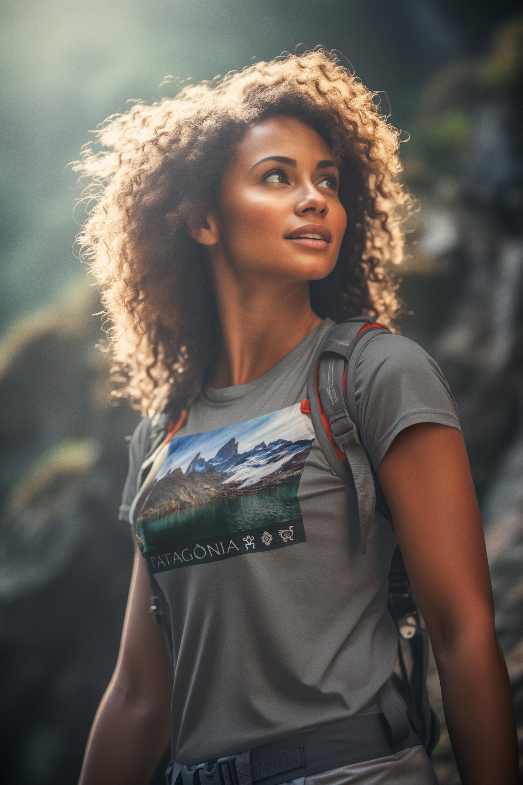 Coleção Patagônia 01<br>T-Shirt Feminina Estonada