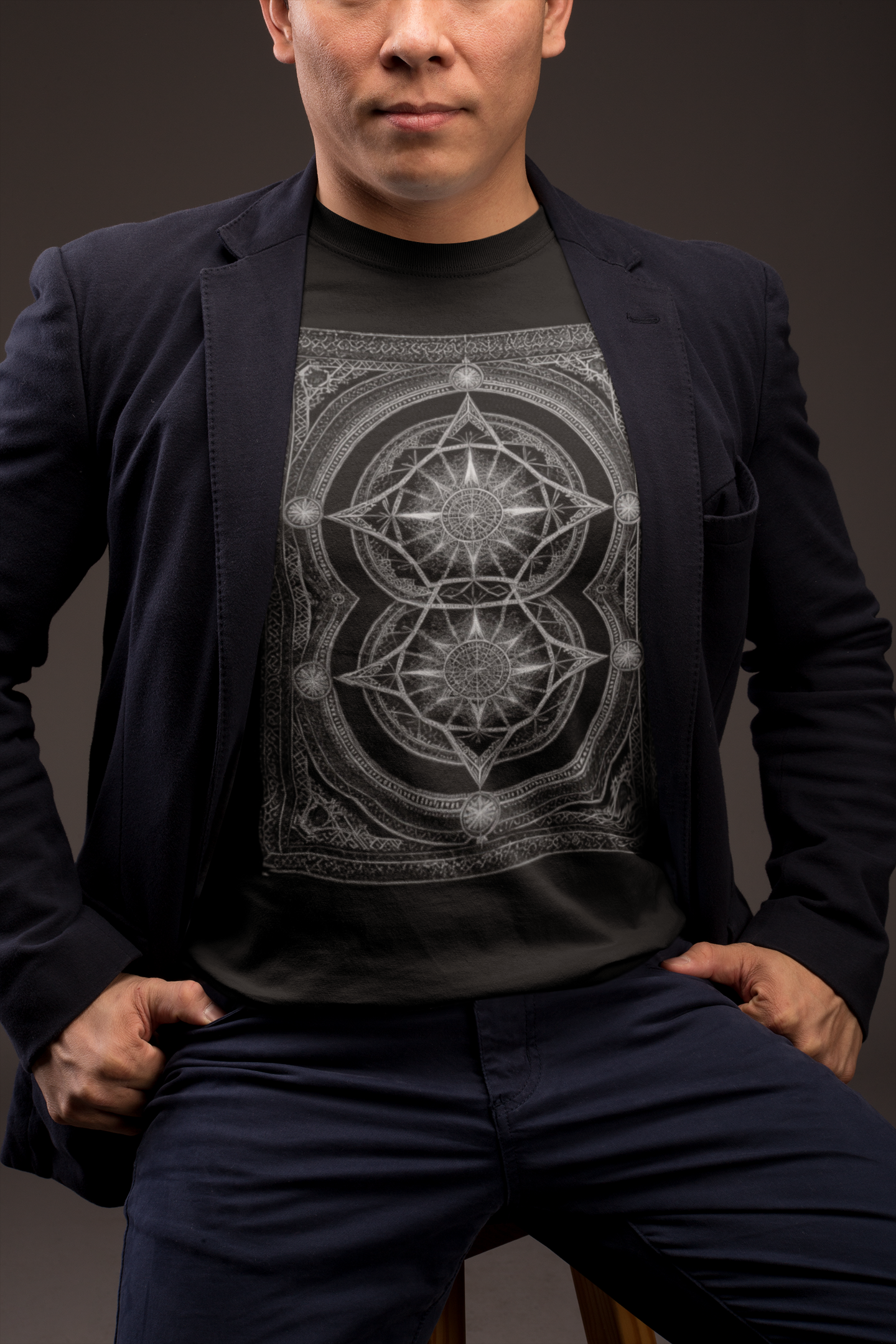 Coleção Dark & Gothic 04<br>T-Shirt Unissex Prime