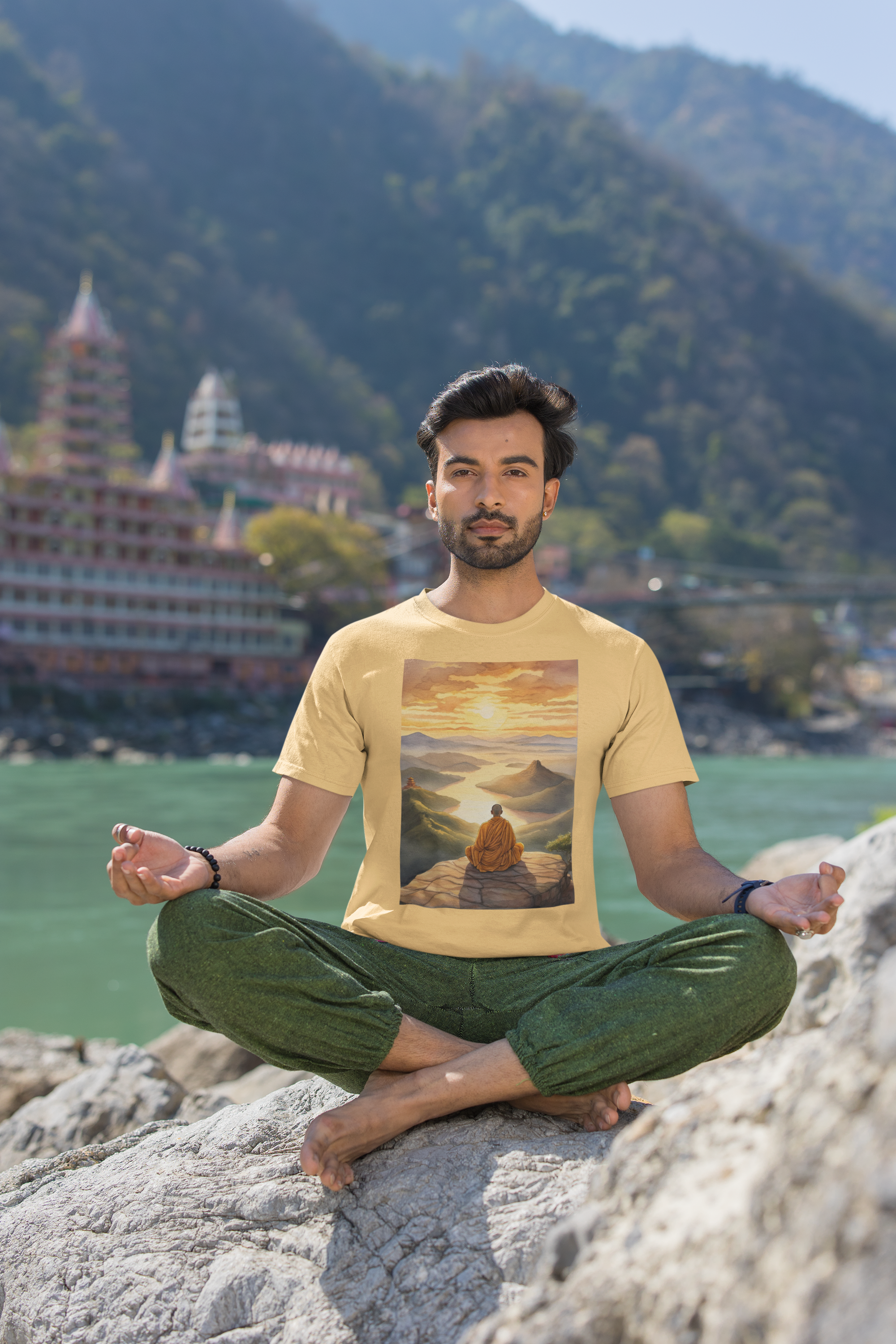 Coleção Meditare 02<br>T-Shirt Unissex Estonada
