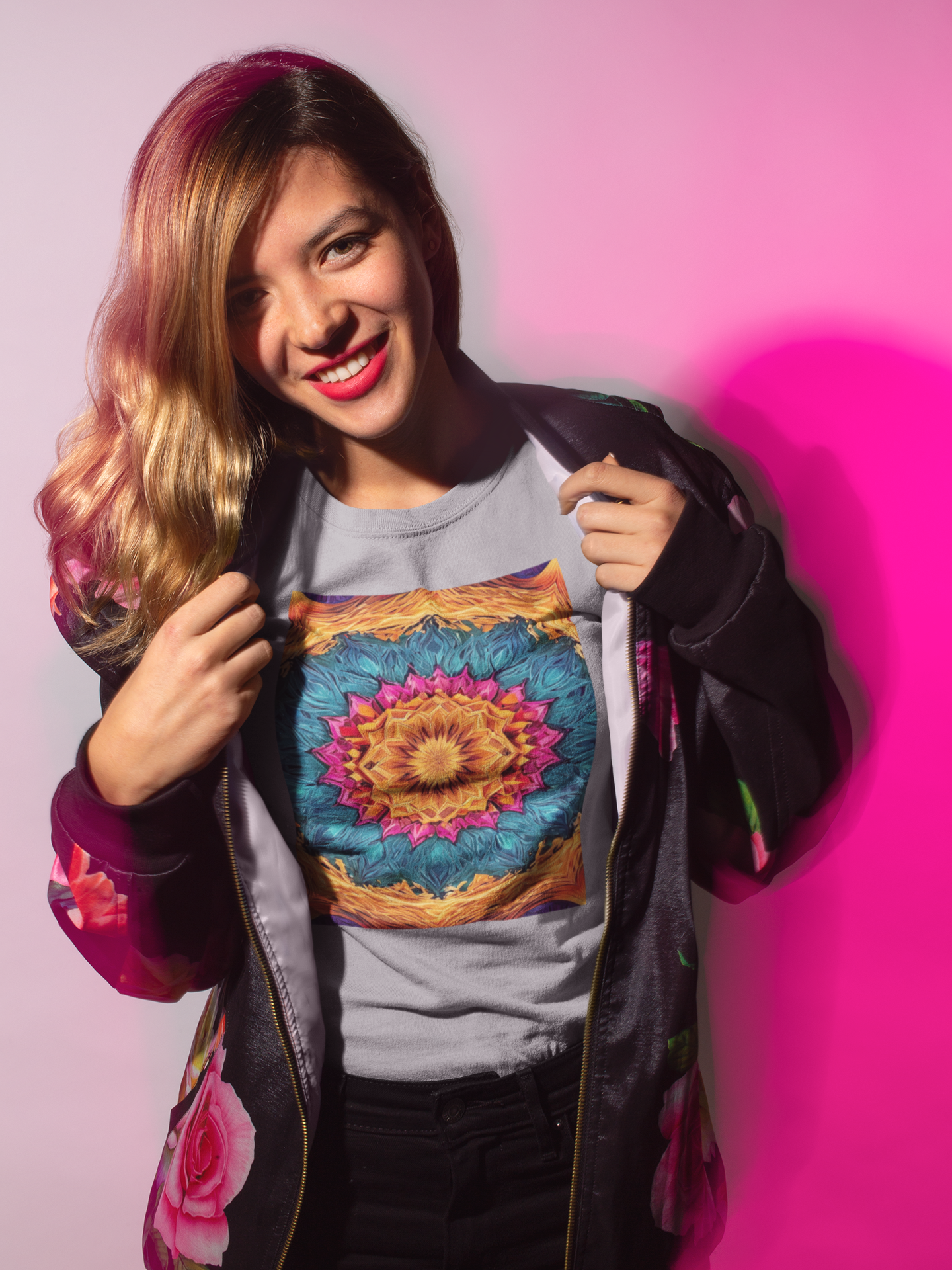 Coleção Mandalas 11<br>T-Shirt Unissex Quality
