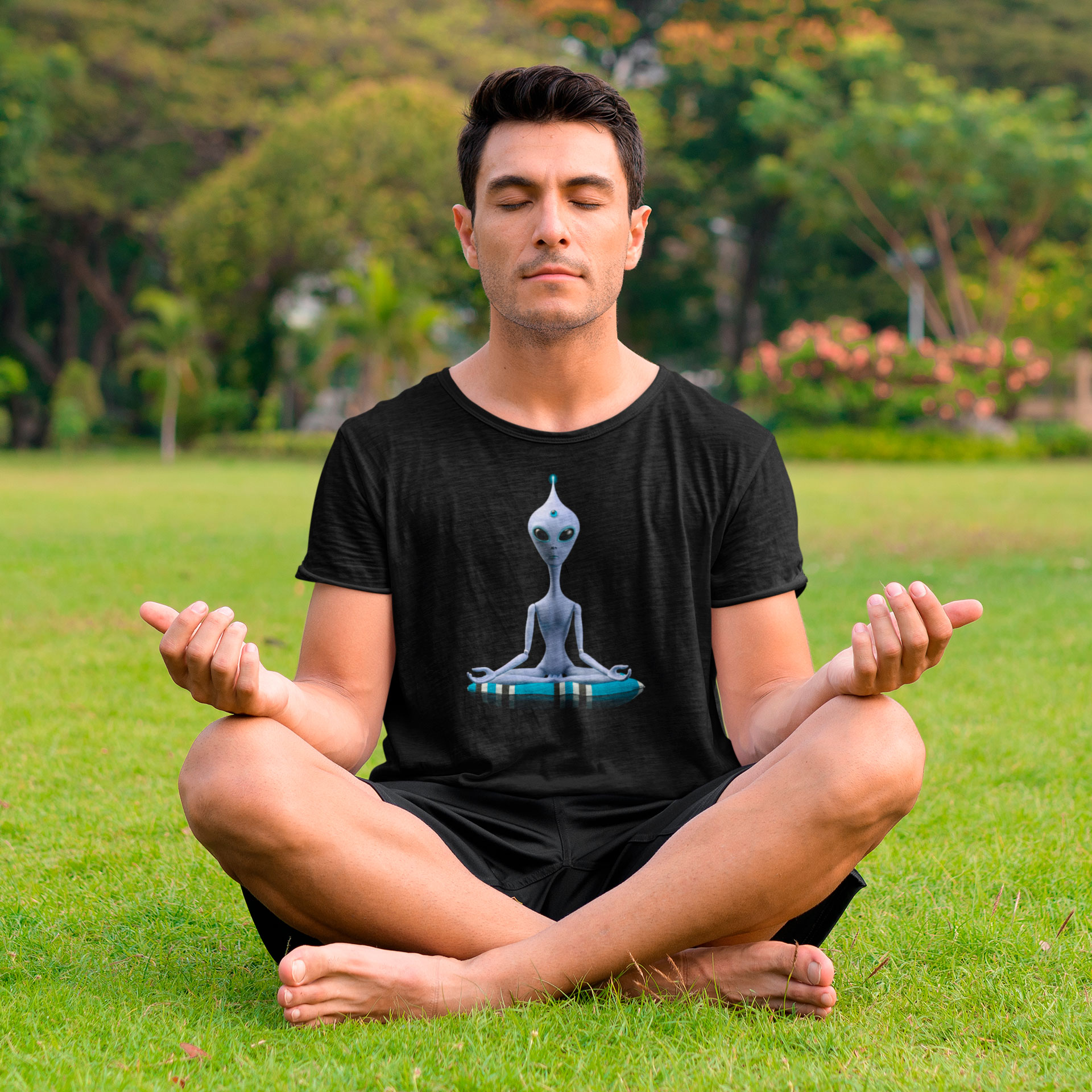 Alien yogue 02<br>T-Shirt Unissex Prime