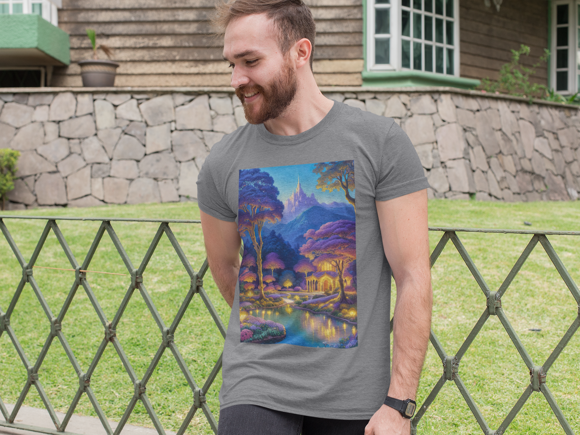 Coleção Magic & Fantasy 02<br>T-Shirt Unissex Estonada