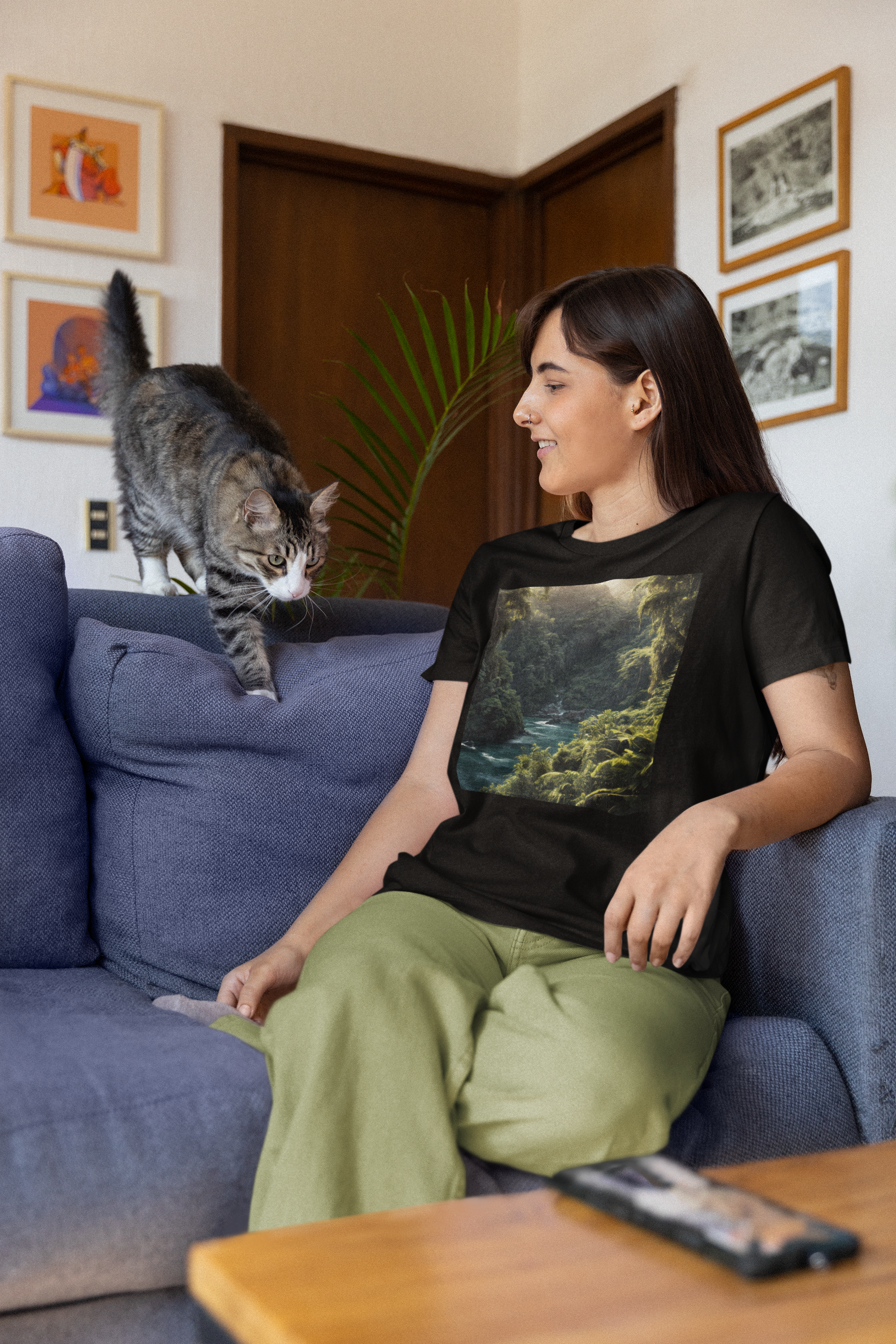 Coleção Rain forest 01<br>T-Shirt Unissex Prime