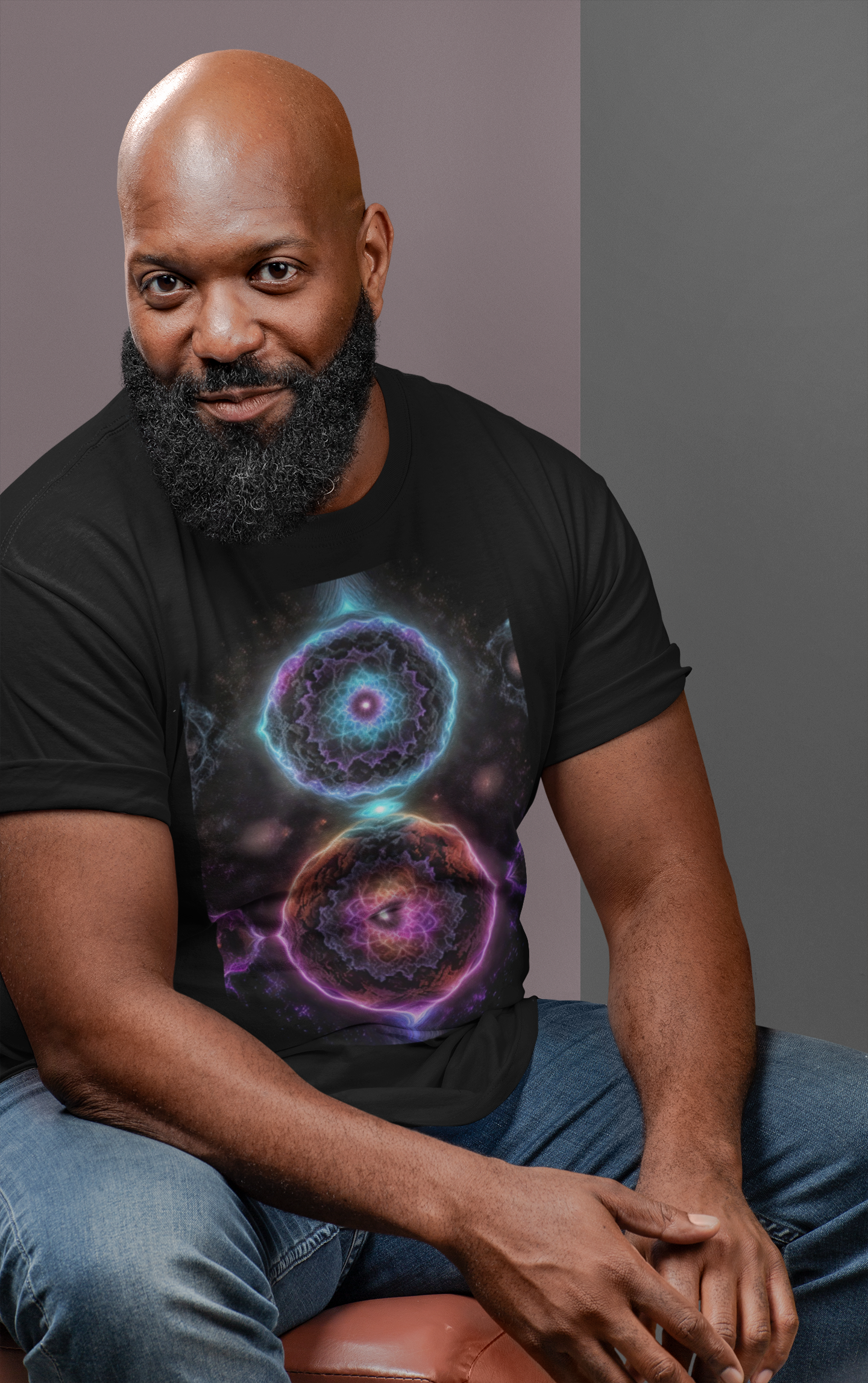 Coleção Mandalas 06<br>T-Shirt Unissex Quality