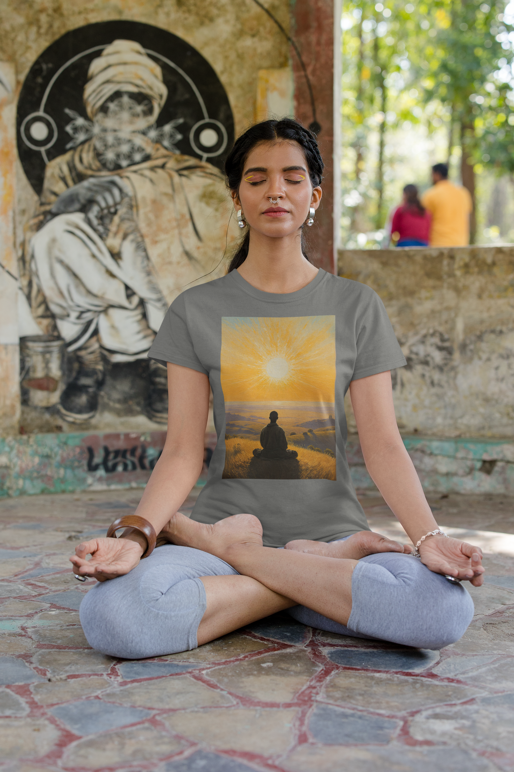 Coleção Meditare 01<br>T-Shirt Unissex Estonada