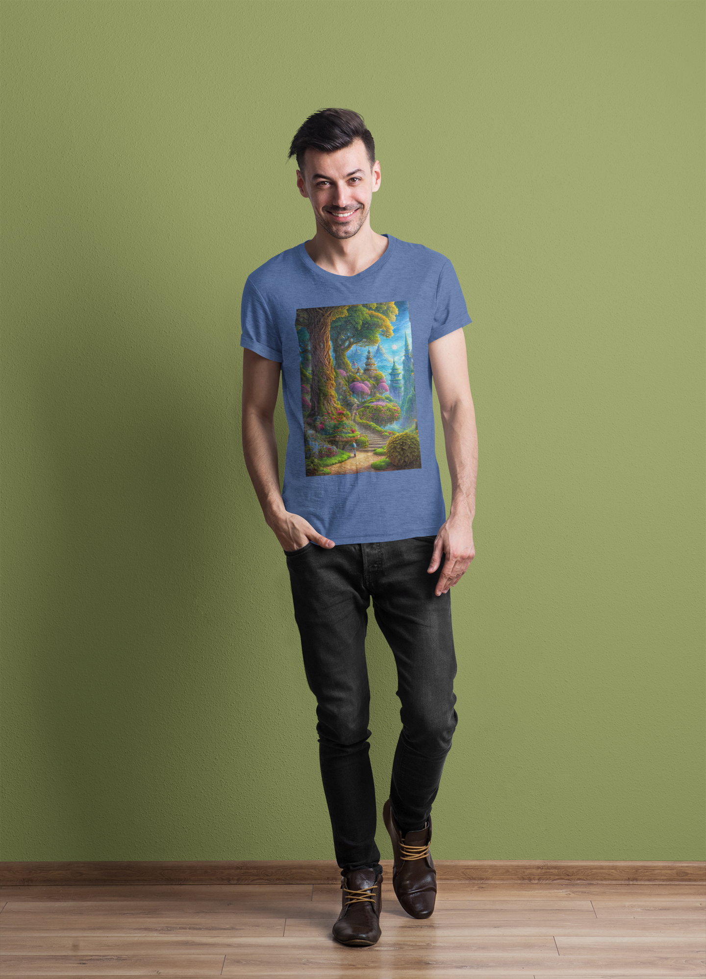 Coleção Magic & Fantasy 07<br>T-Shirt Unissex Estonada