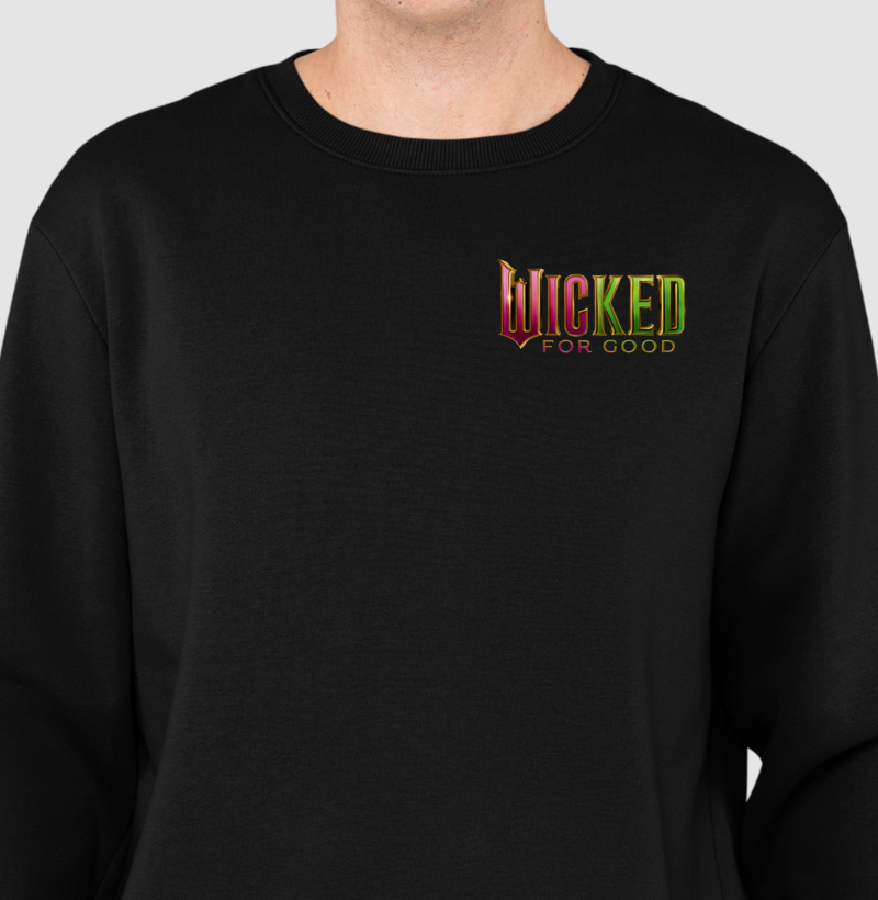 Moletom Fechado Premium - Wicked: For Good (Lateral)