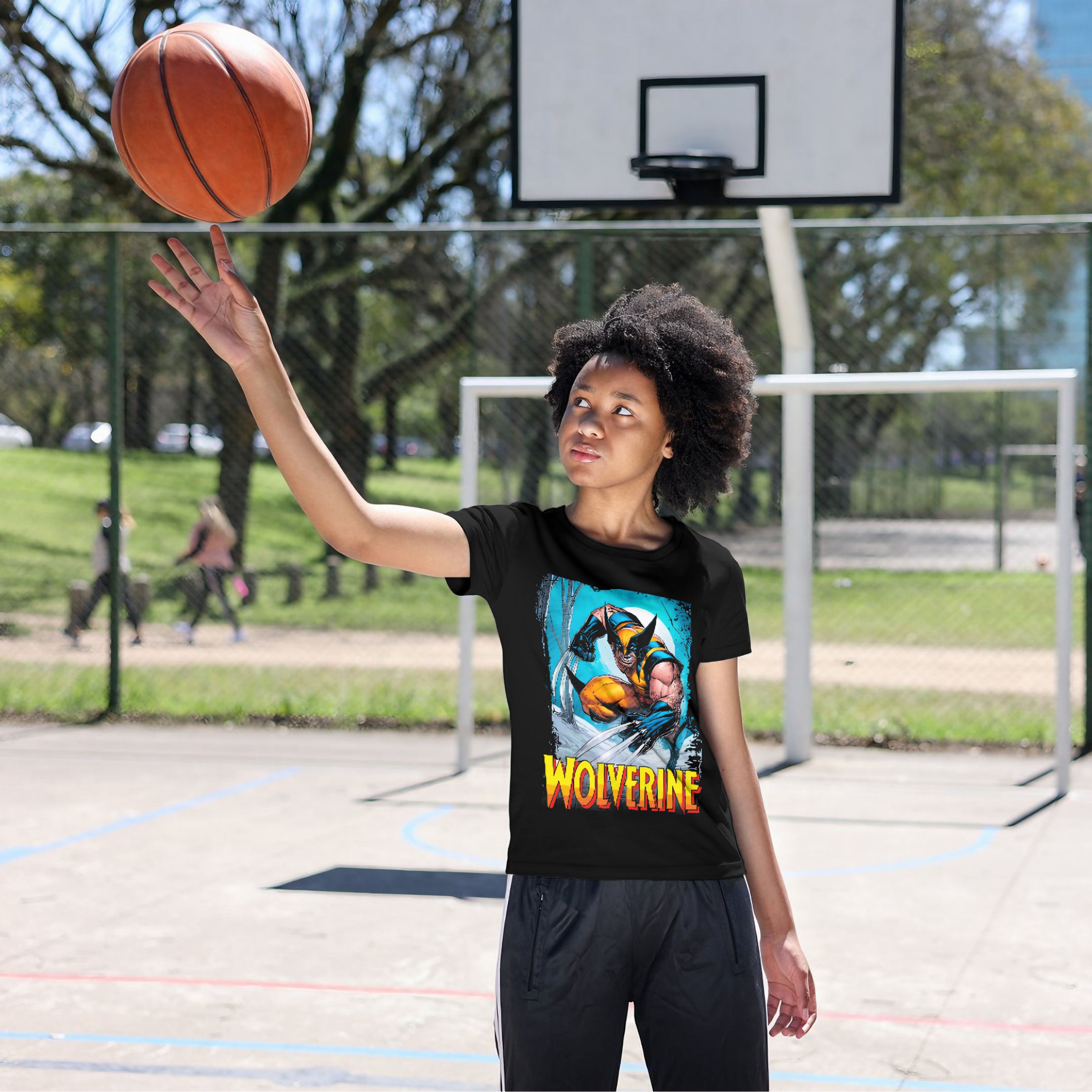 T-shirt Premium Feminino X-men Wolverine