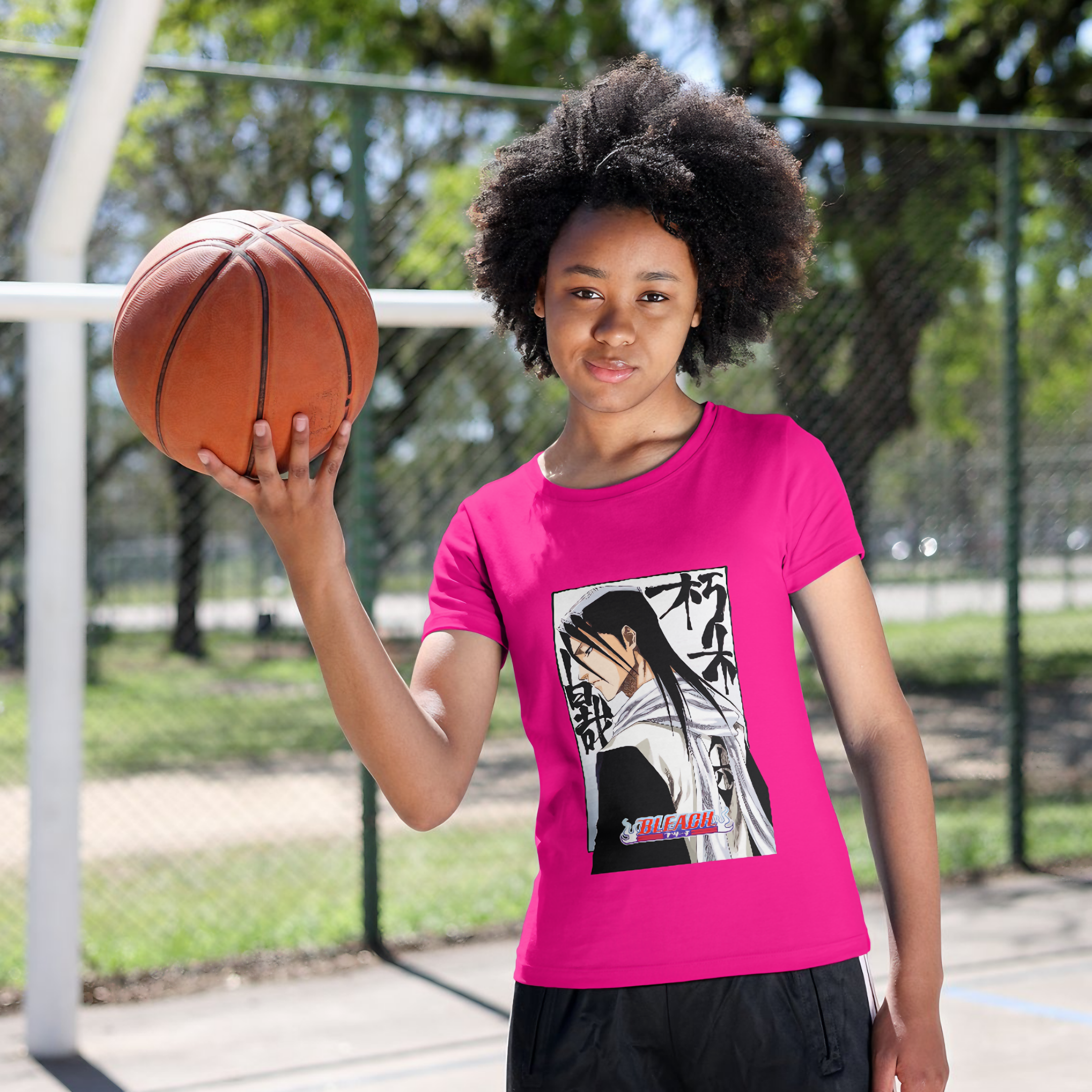 T-shirt Feminino Bleach Byakuya Kuchiki