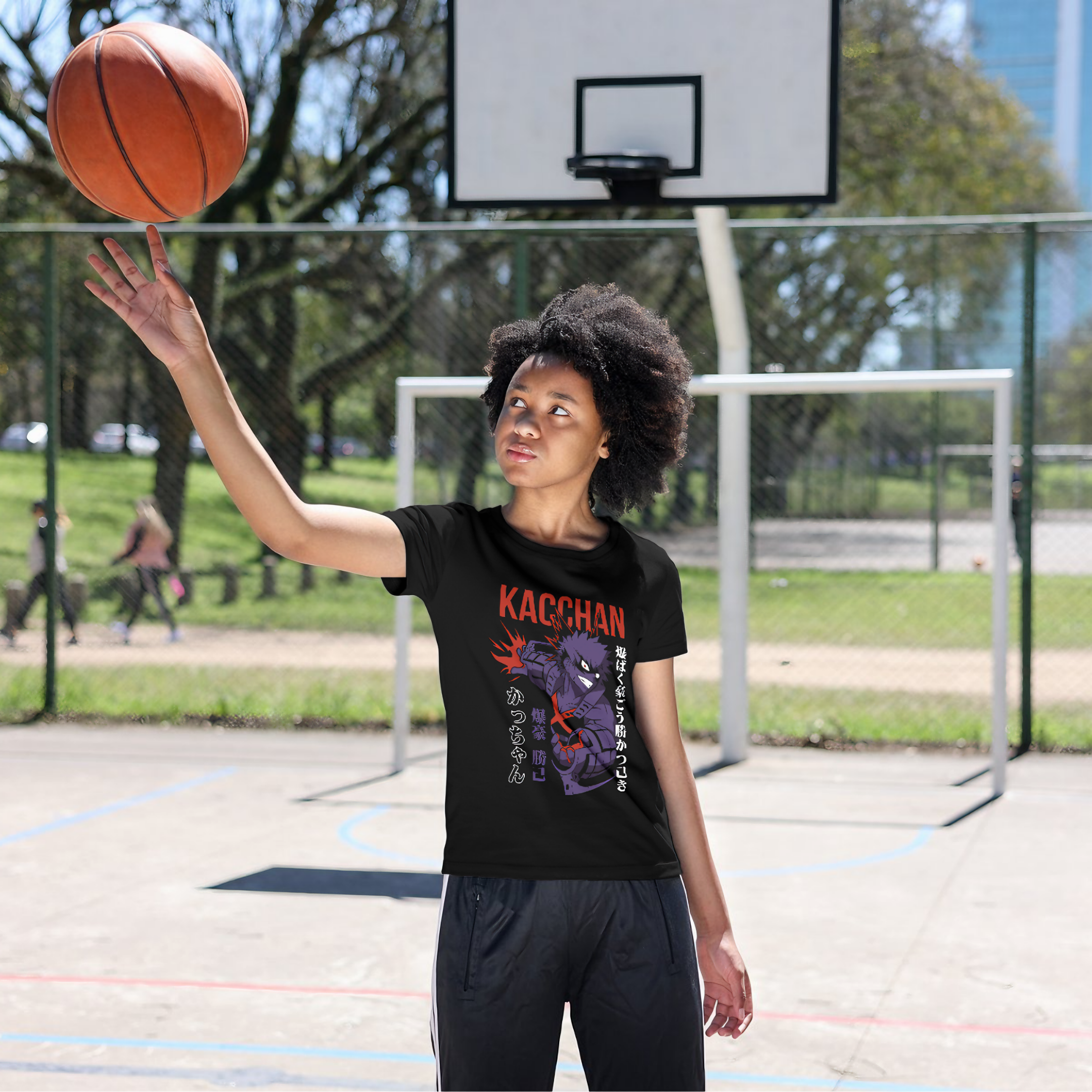 T-shirt Feminino My Hero Kacchan